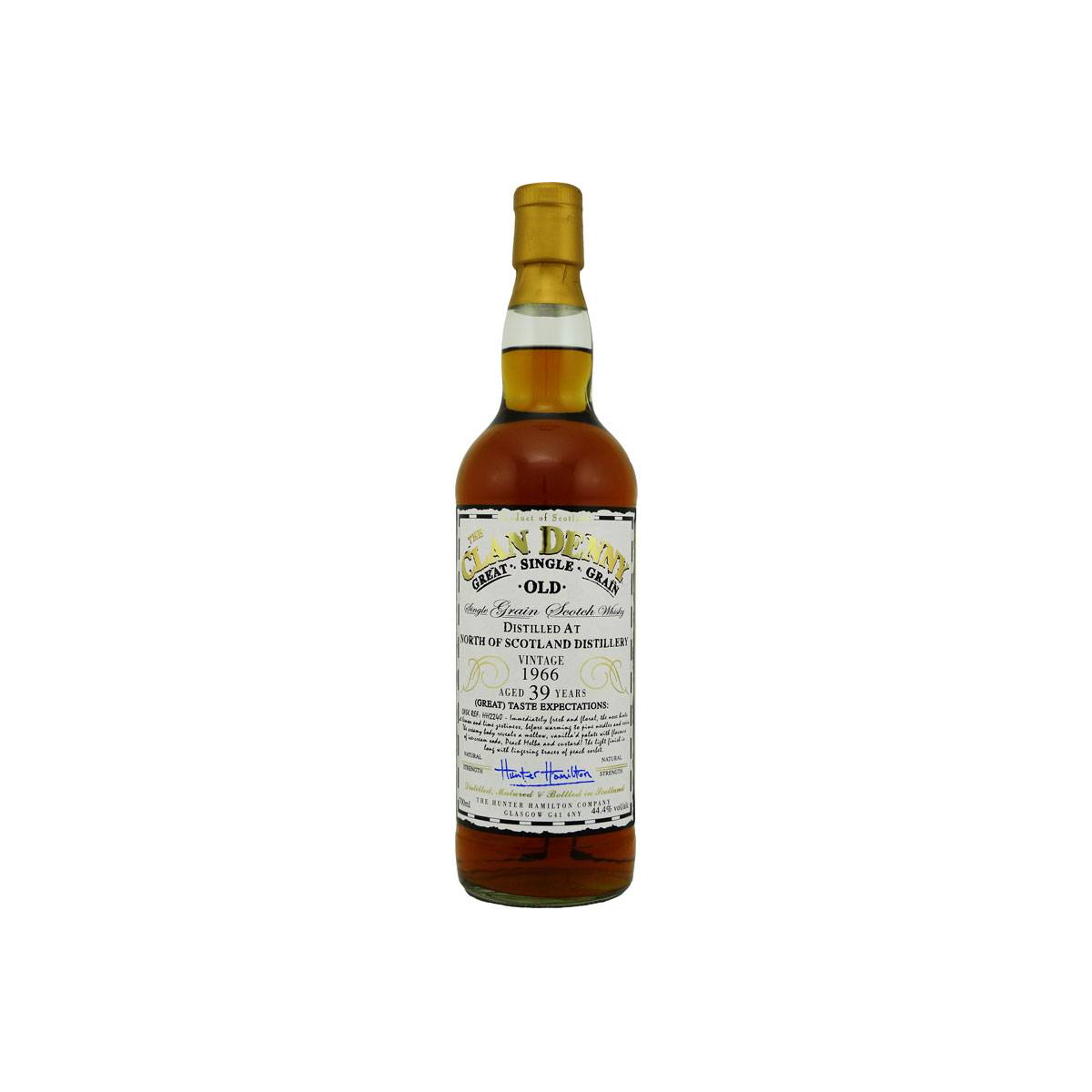North of Scotland 1966 39 Years Single Grain Whisky