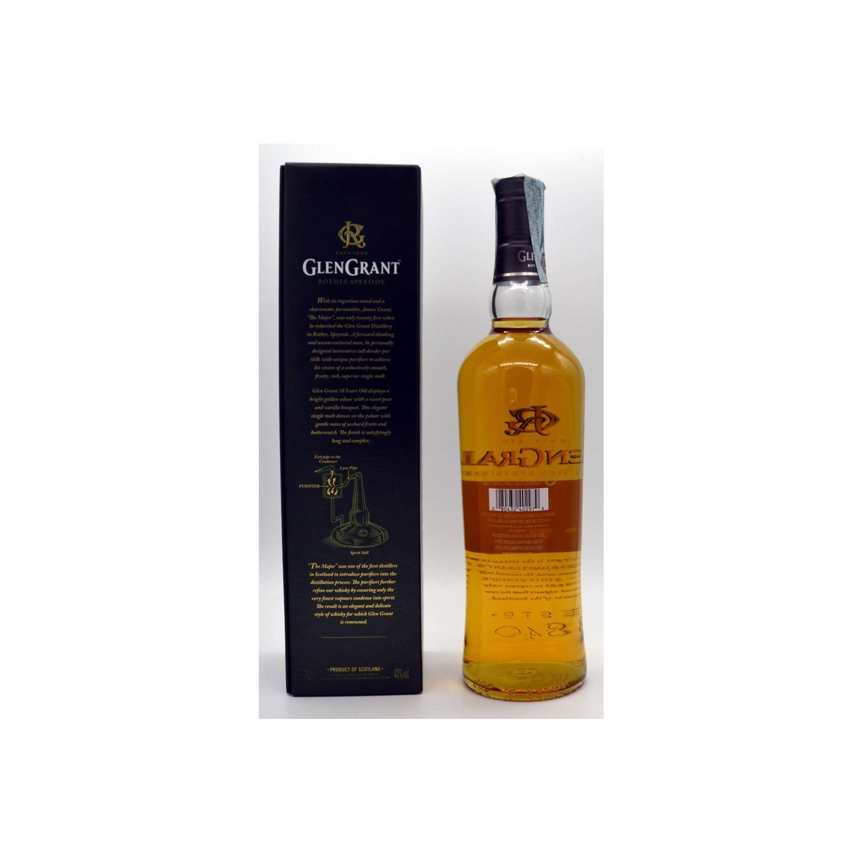 Glen Grant 10 Years Single Malt Whisky 3
