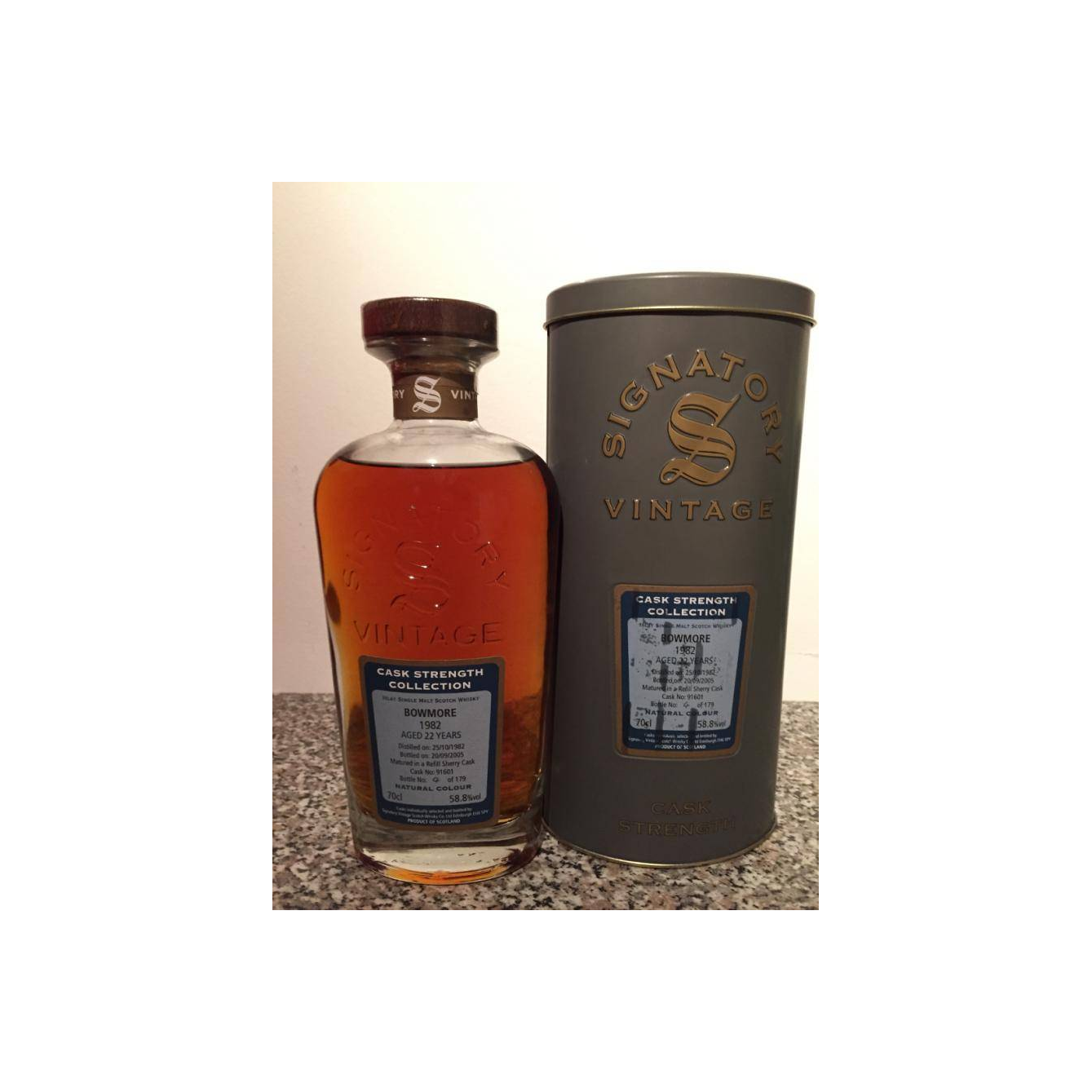Bowmore Cask Strength Collection 1982 22 Years Single Malt Whisky 3