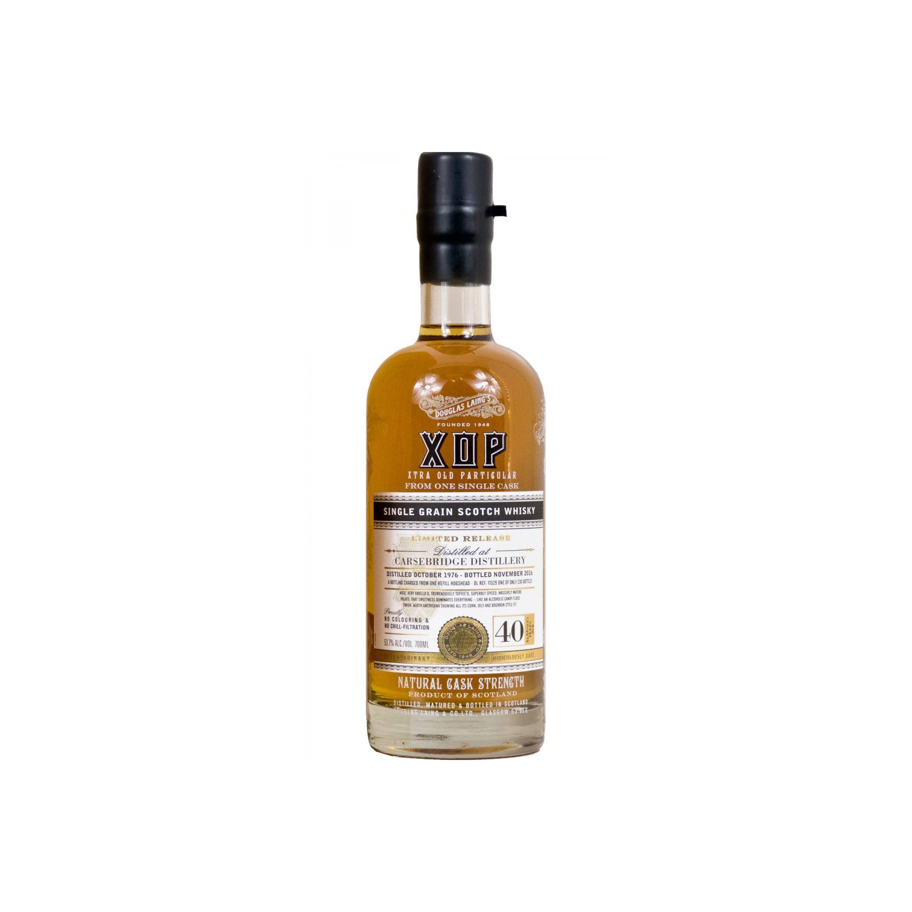 Carsebridge 1976 40 Years Single Grain Whisky