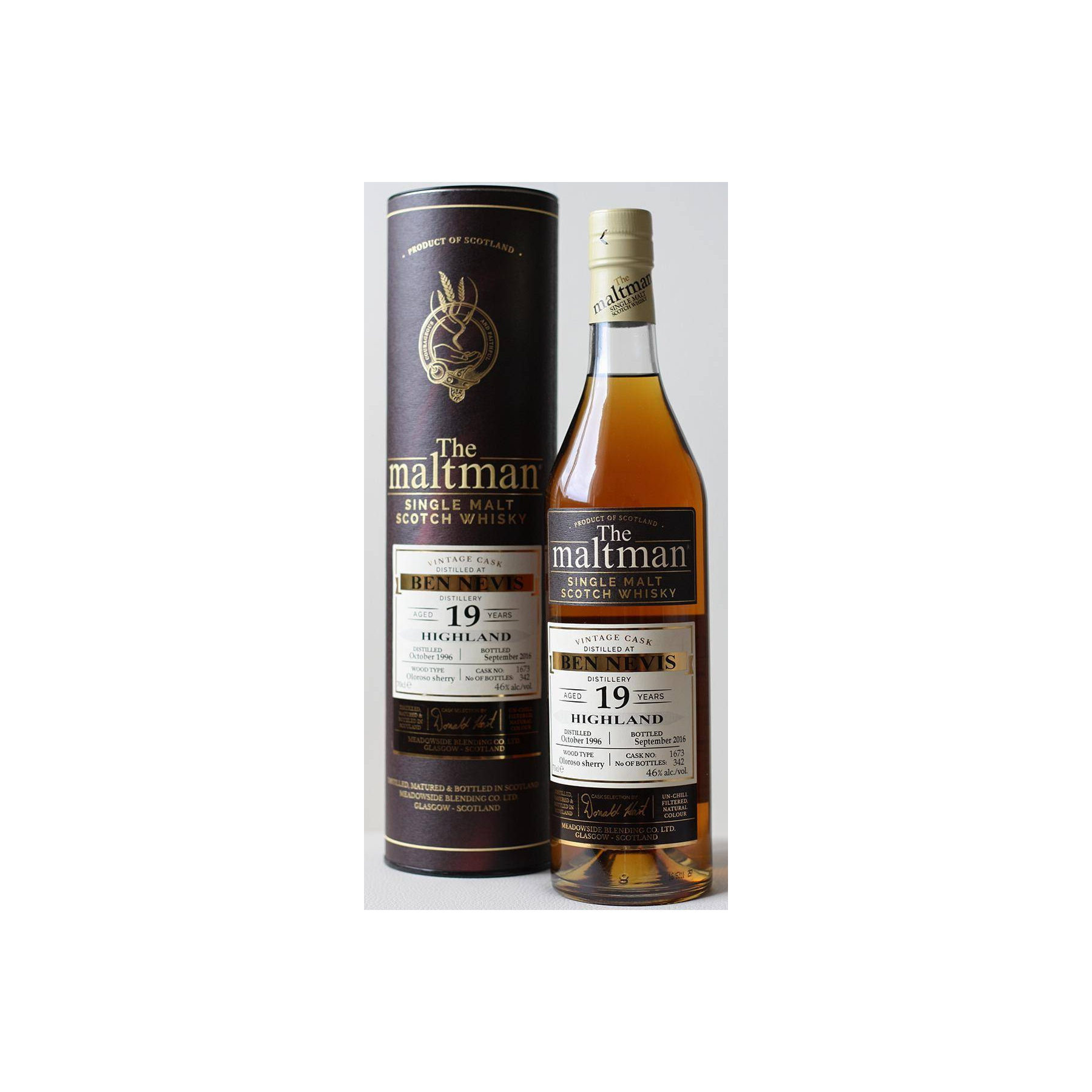 Ben Nevis 1996 19 Years Single Malt Whisky 2
