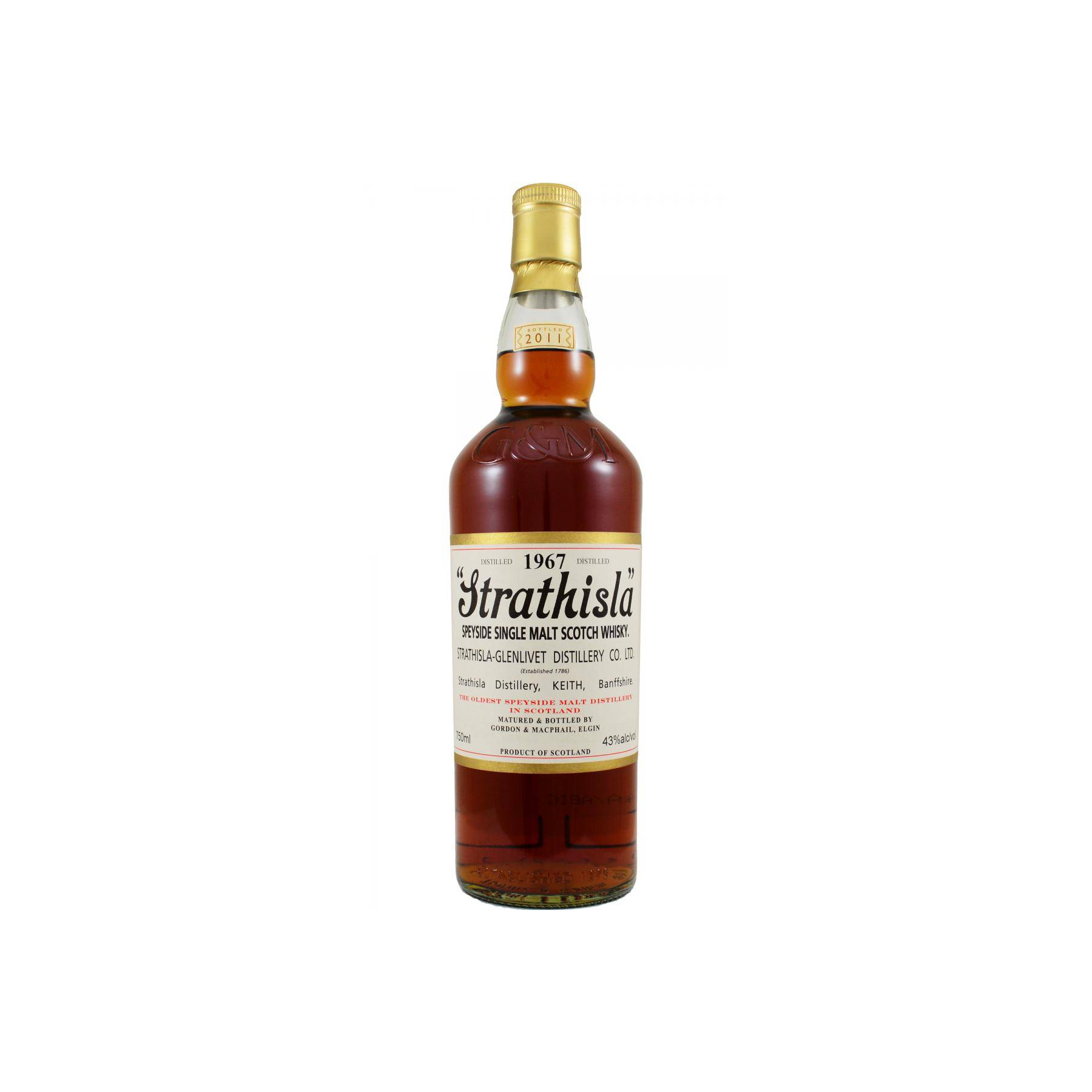 Strathisla Licensed Bottling 1967 43 Years Single Malt Whisky