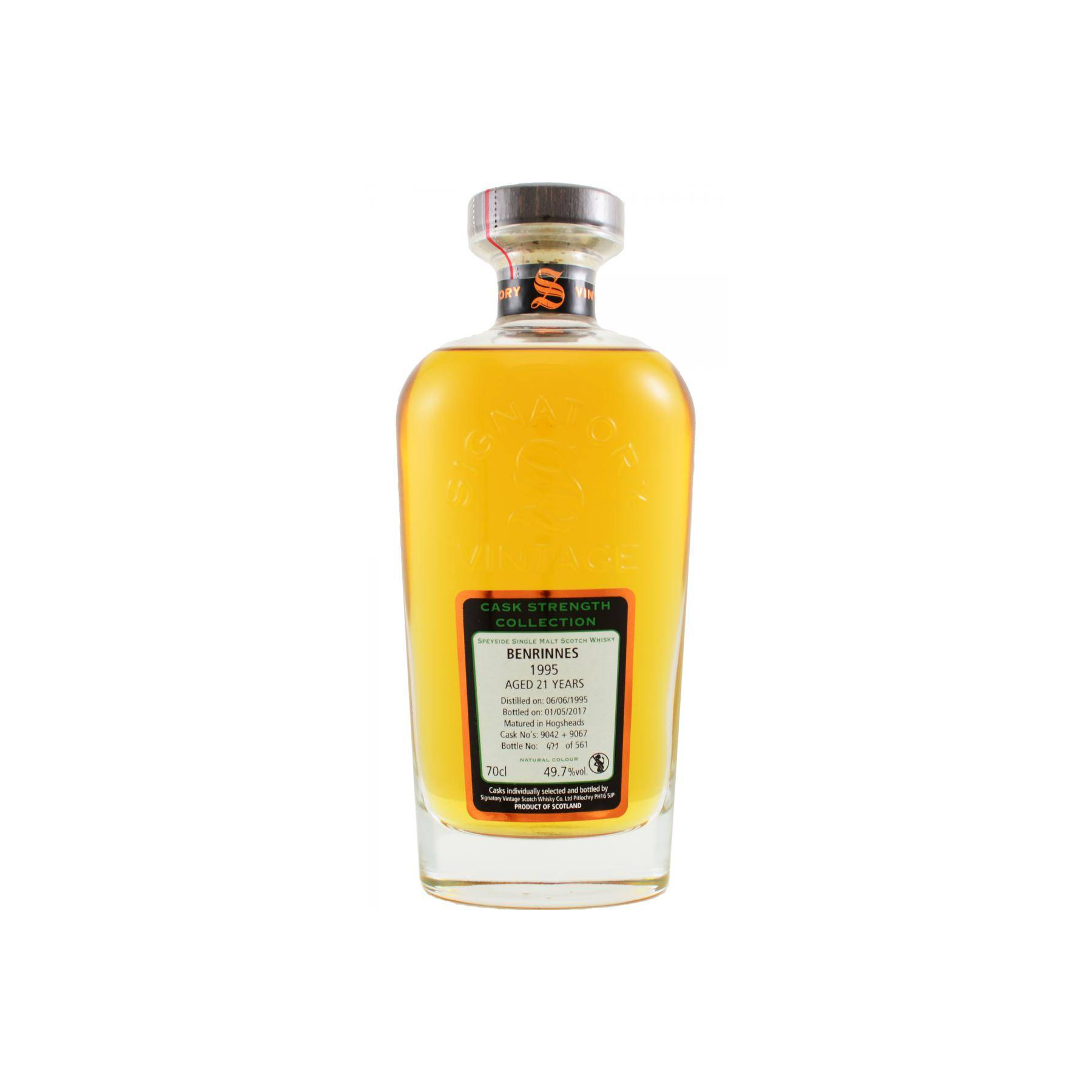 Benrinnes Cask Strength Collection 1995 21 Years Single Malt Whisky