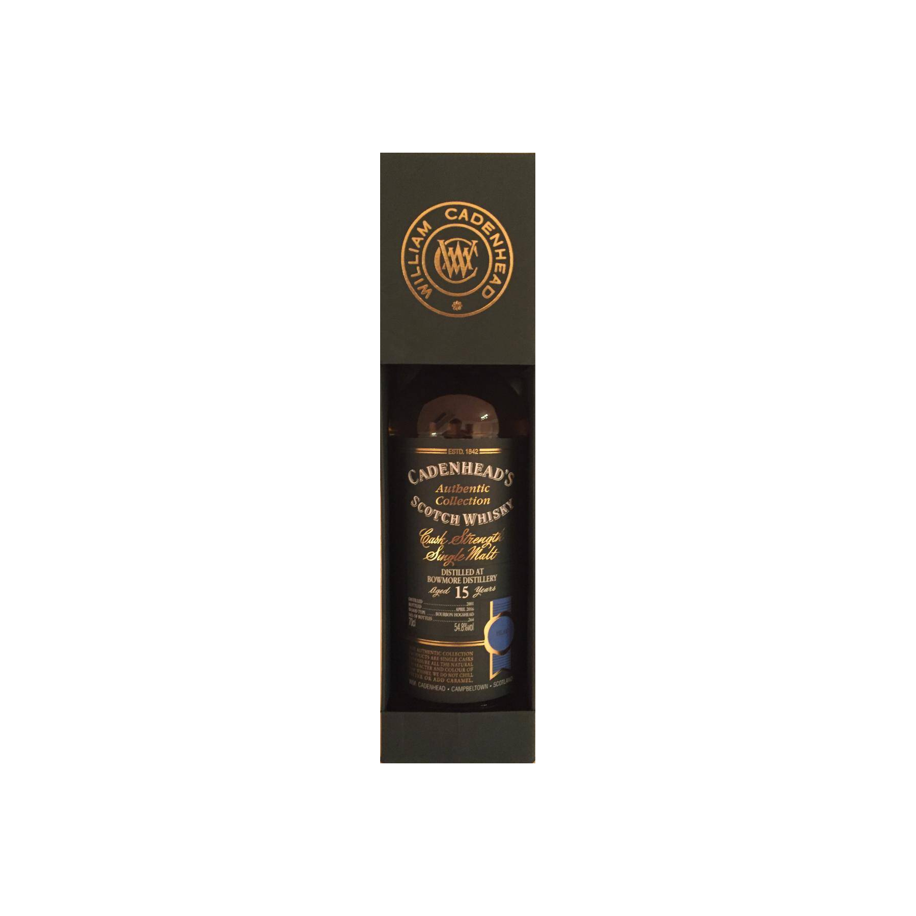 Bowmore Authentic Collection 2001 15 Years Single Malt Whisky