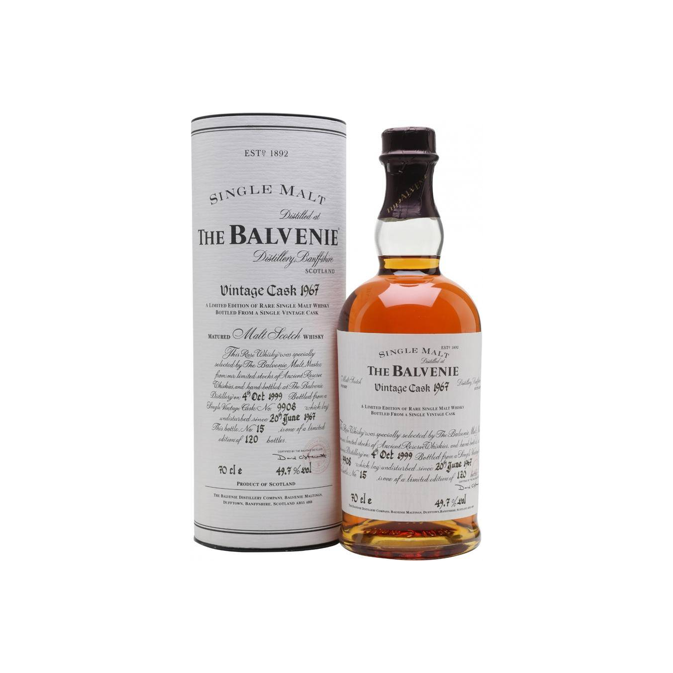 The Balvenie 1967 32 Years Single Malt Whisky 2