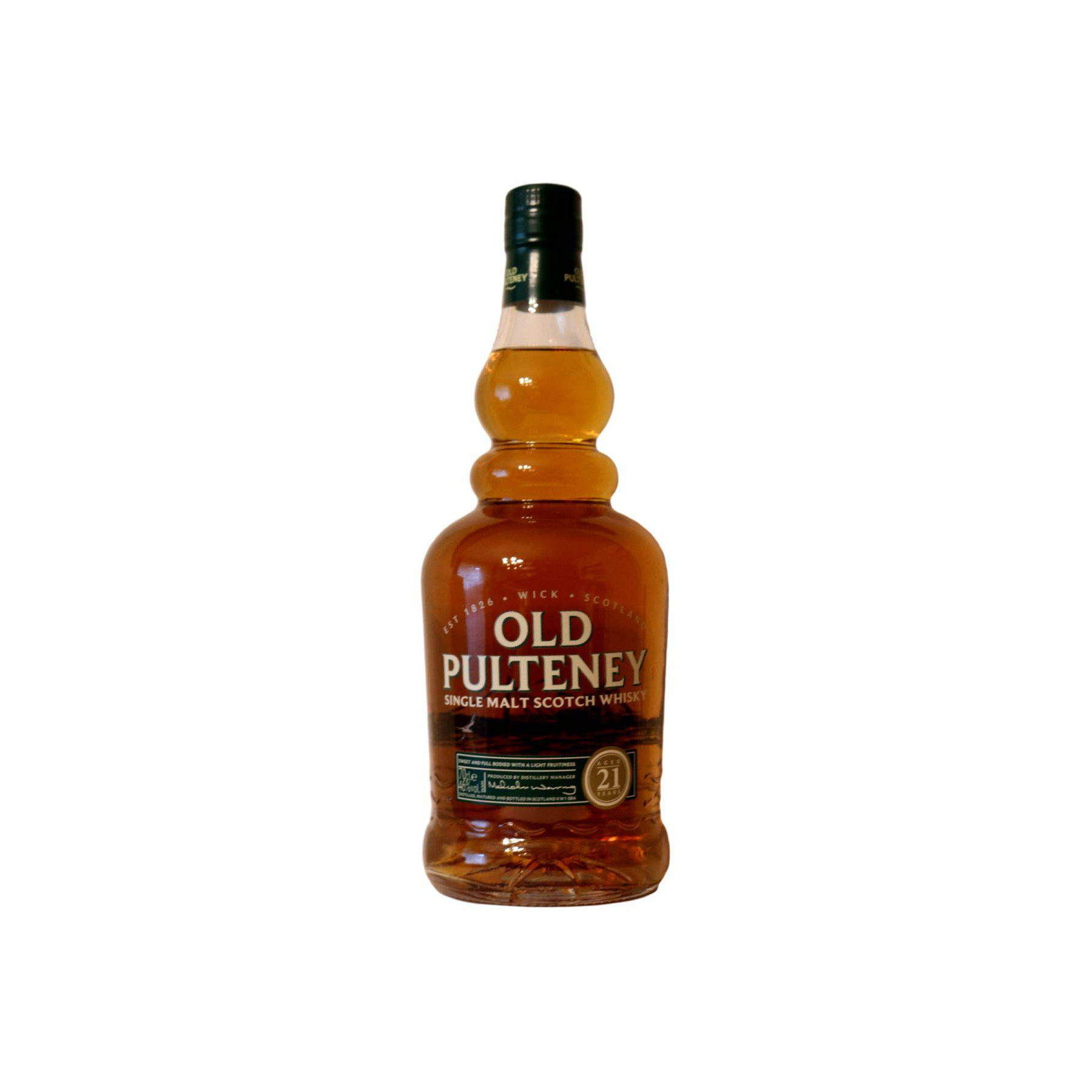 Old Pulteney 21 Years Single Malt Whisky