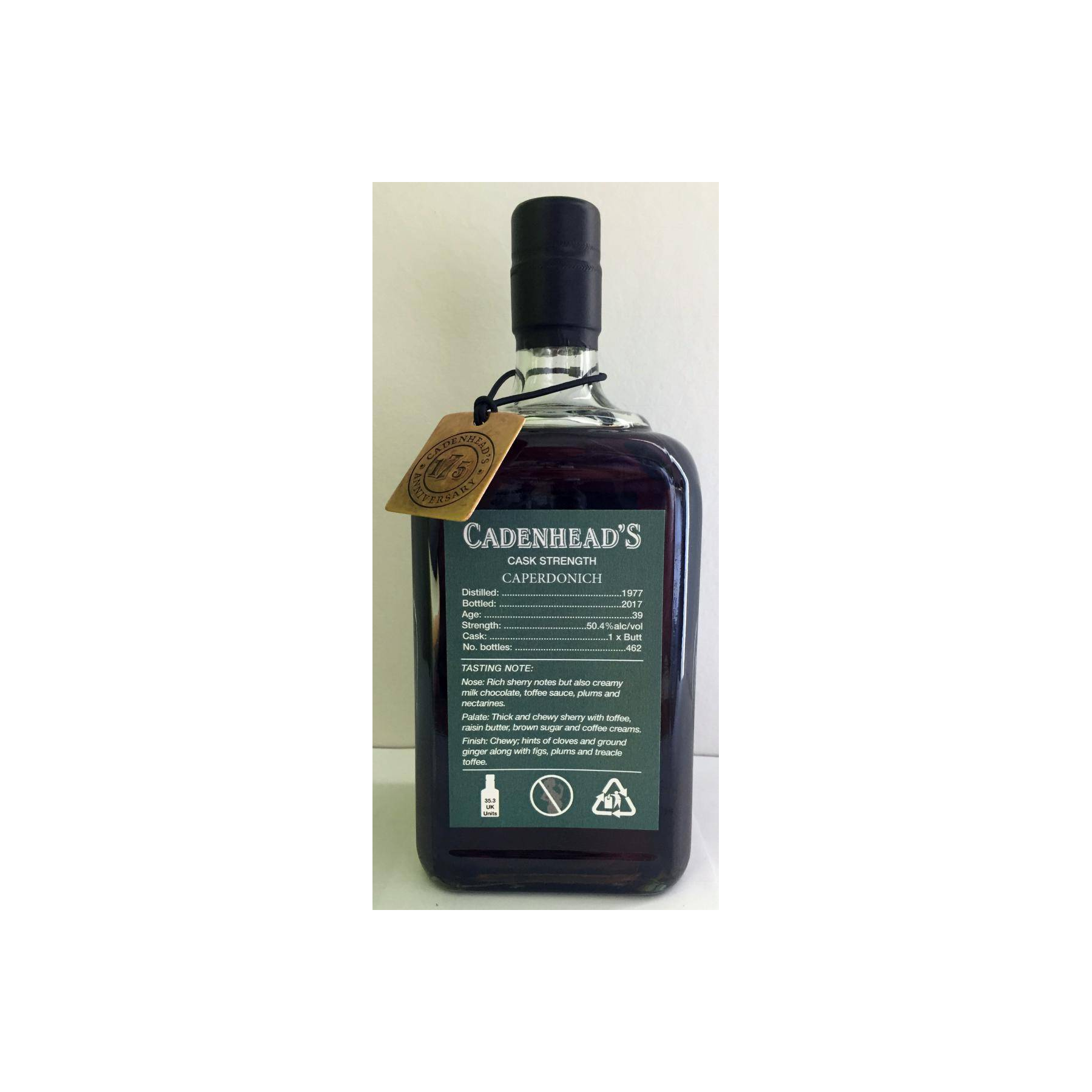 Caperdonich 1977 39 Years Single Malt Whisky 2