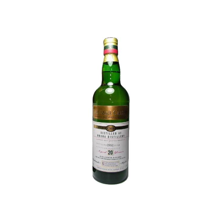 Brora Old Malt Cask 1981 20 Years Single Malt Whisky