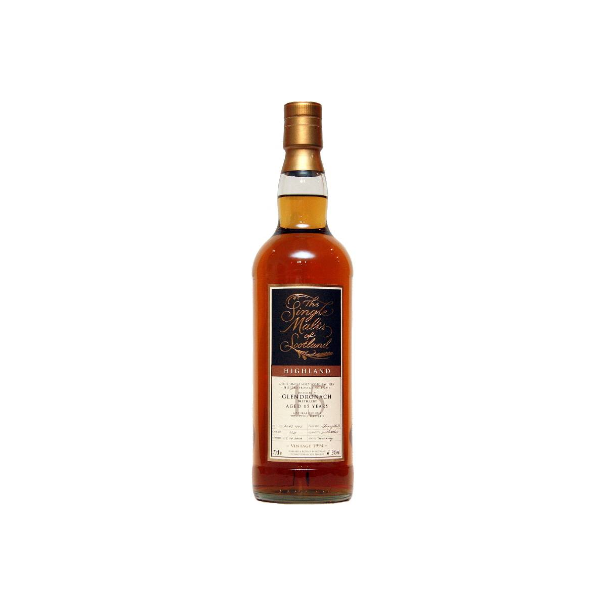 GlenDronach The Single Malts of Scotland 1994 15 Years Single Malt Whisky