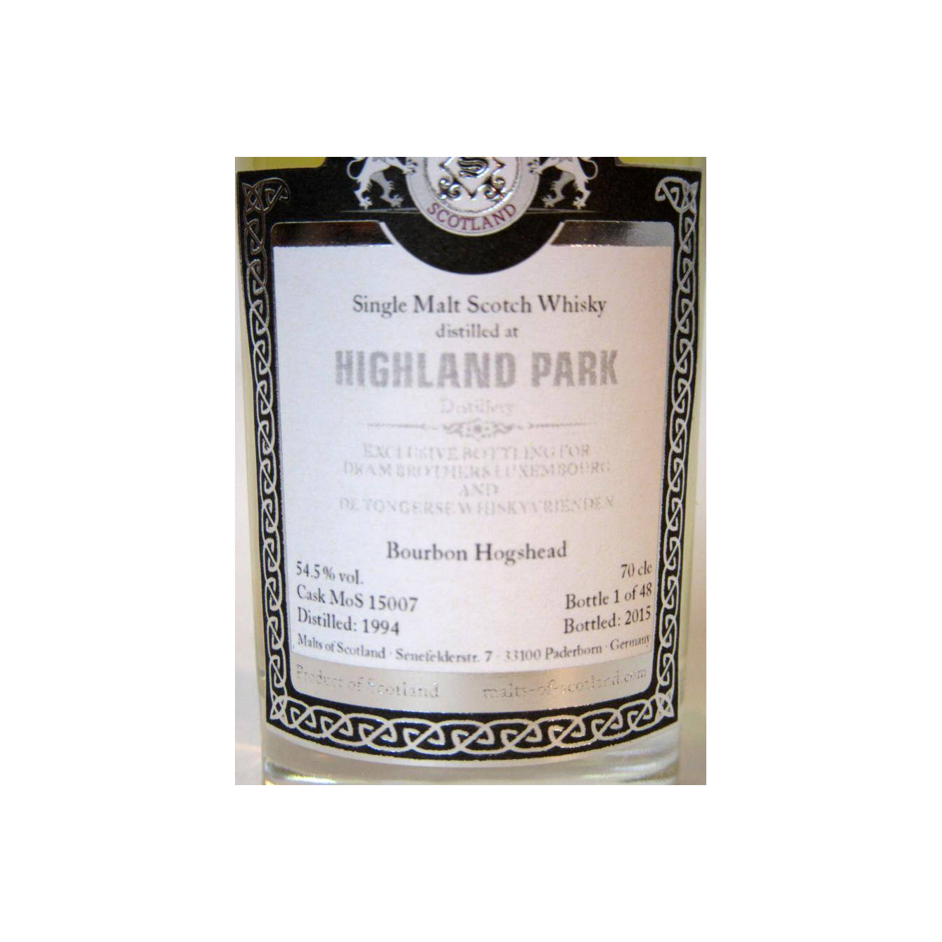 Highland Park 1994 21 Years Single Malt Whisky 3