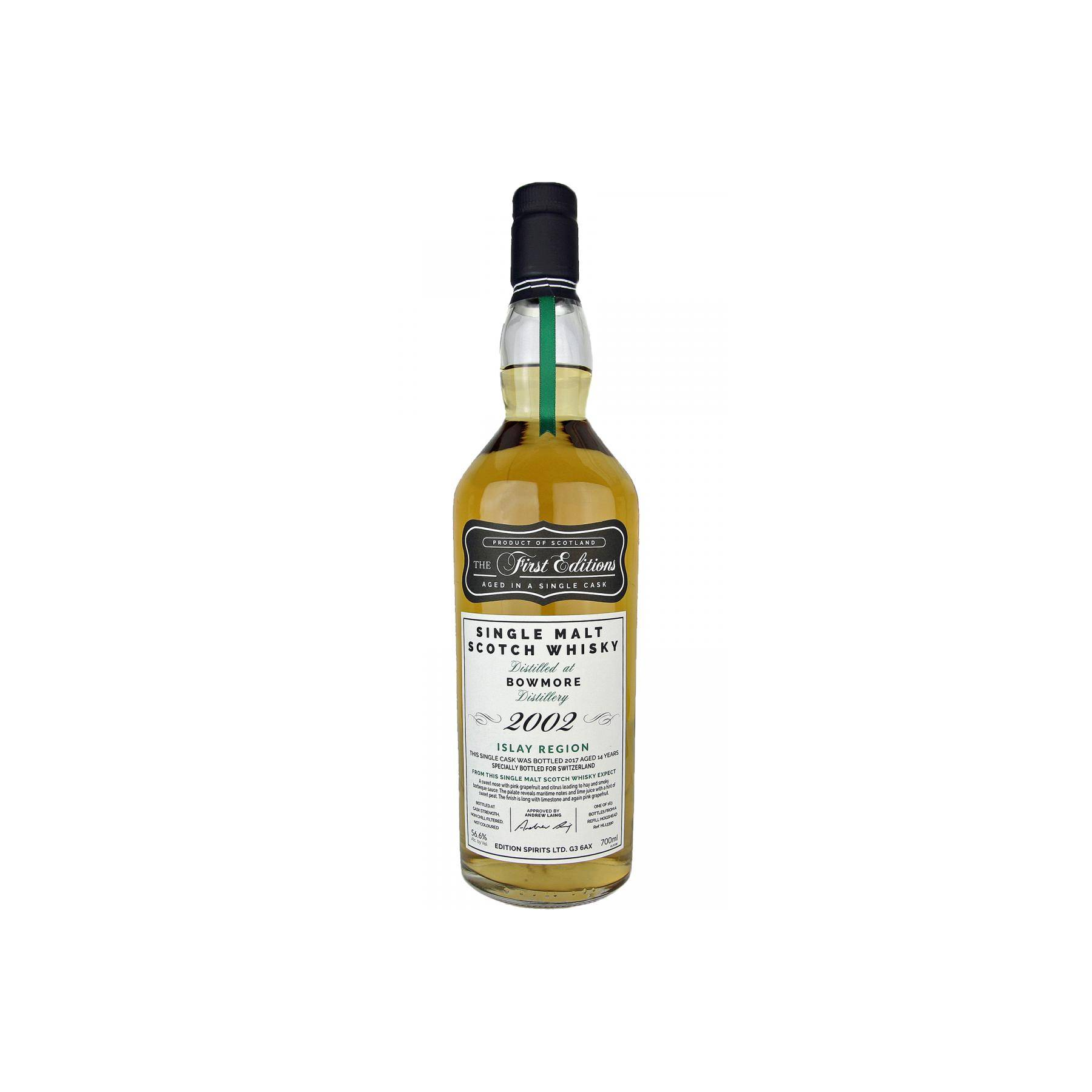 Bowmore The First Editions 2002 14 Years Single Malt Whisky