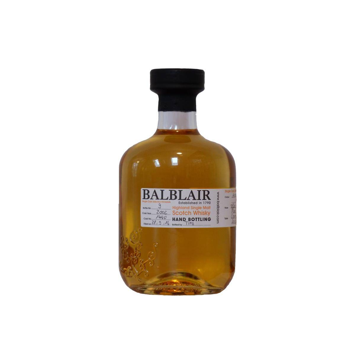 Balblair 2002 Single Malt Whisky