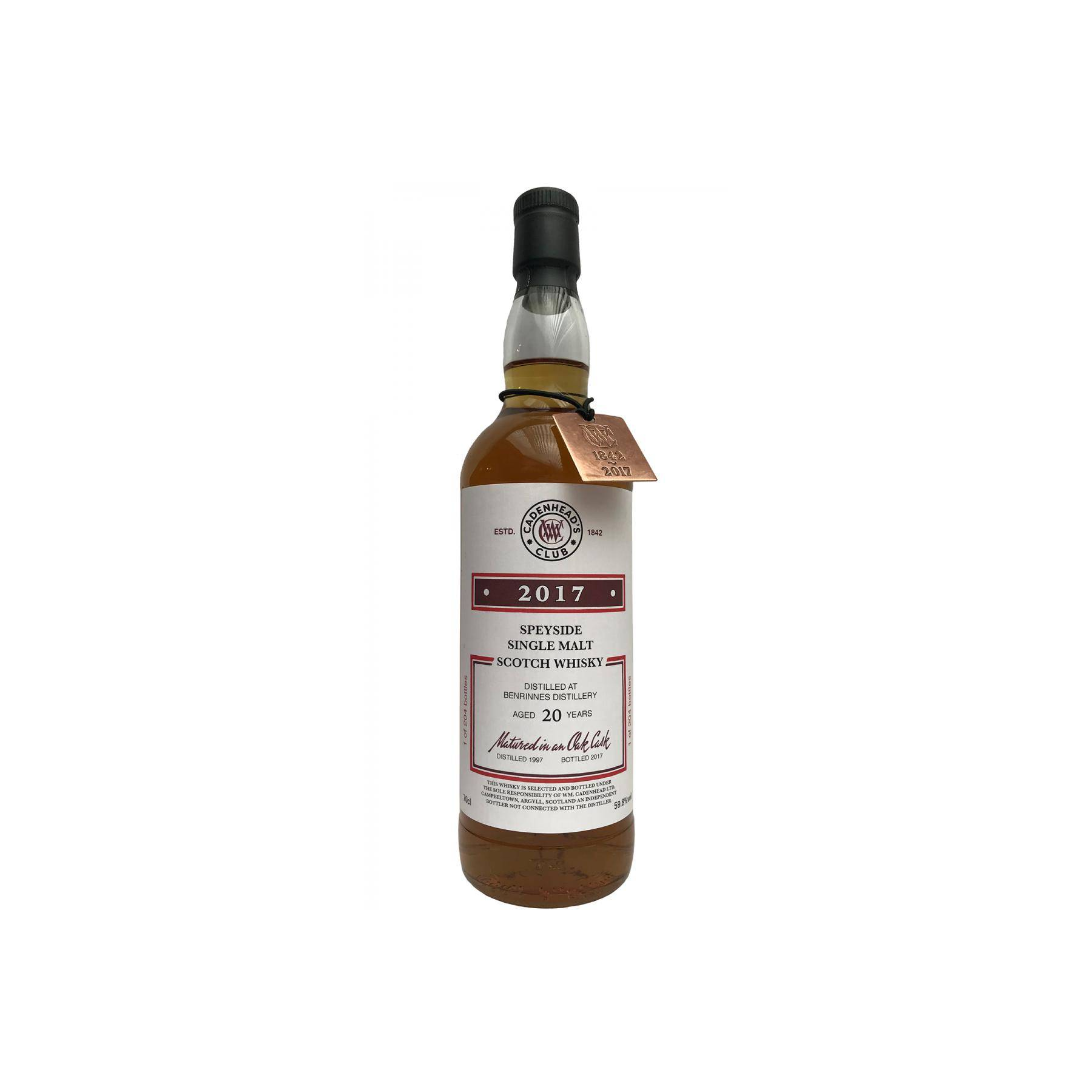 Benrinnes 1997 20 Years Single Malt Whisky