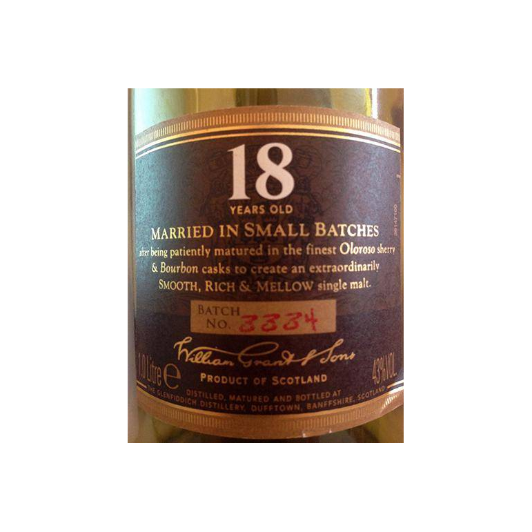 Glenfiddich 18 Years Single Malt Whisky 3