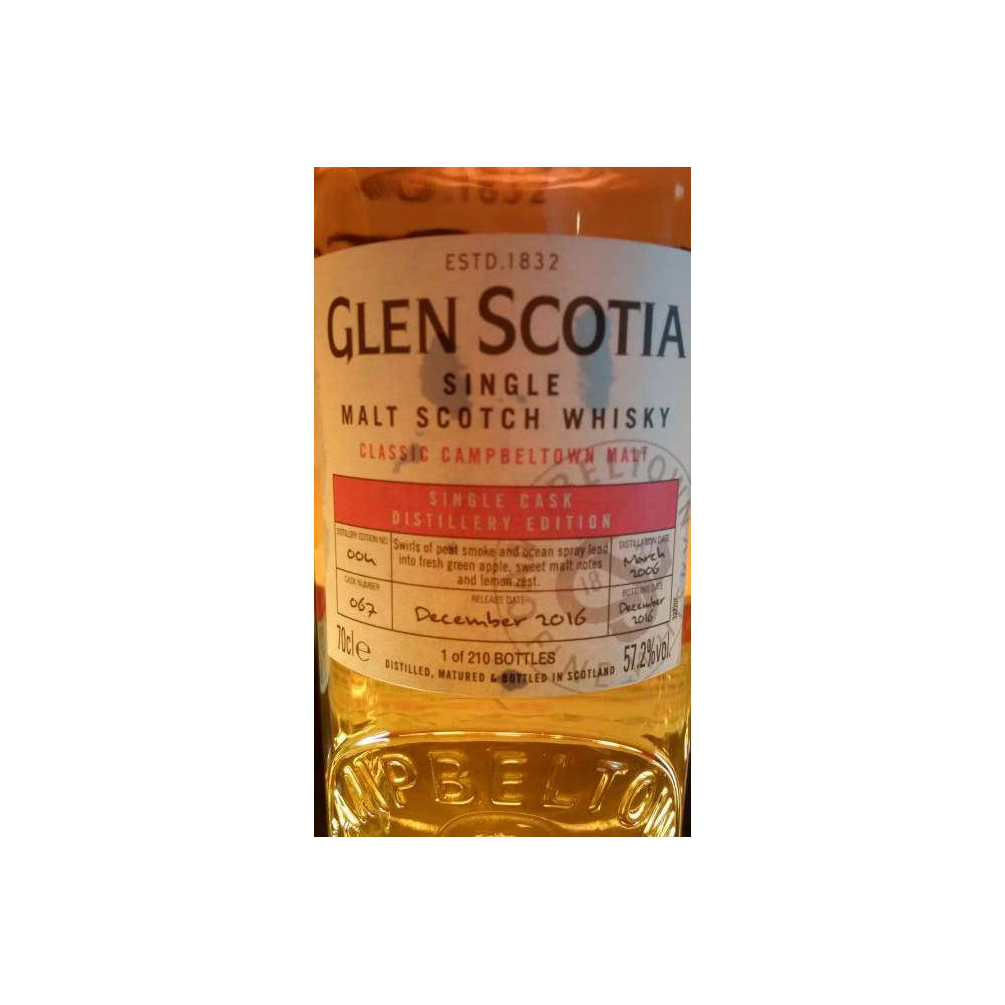 Glen Scotia 2006 10 Years Single Malt Whisky 2
