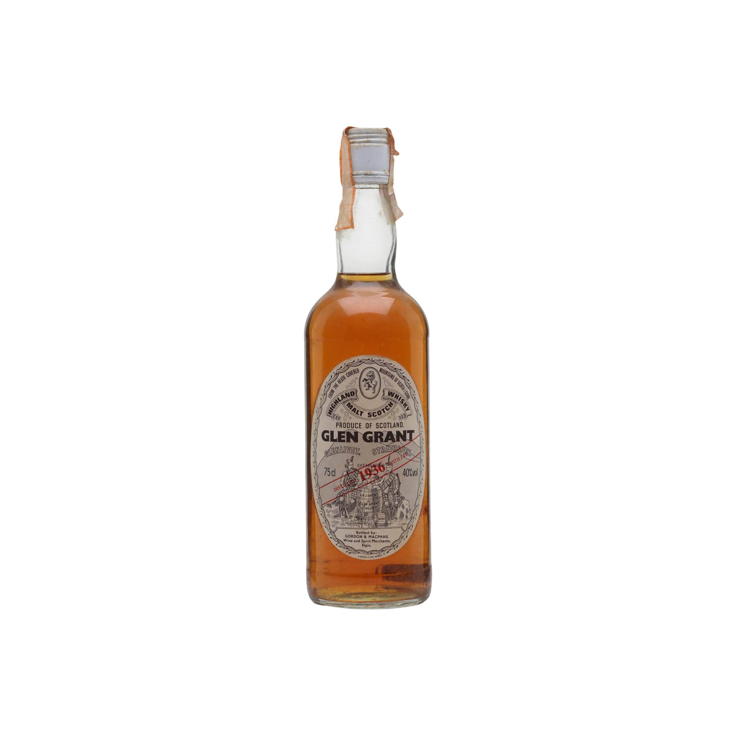 Glen Grant Licensed Bottling 1936 Single Malt Whisky