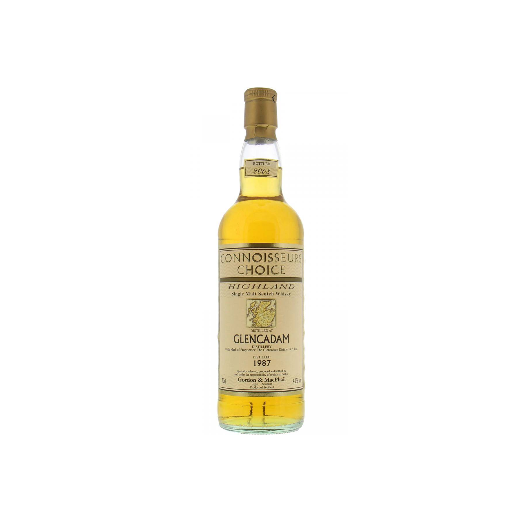 Glencadam Connoisseurs Choice 1987 16 Years Single Malt Whisky