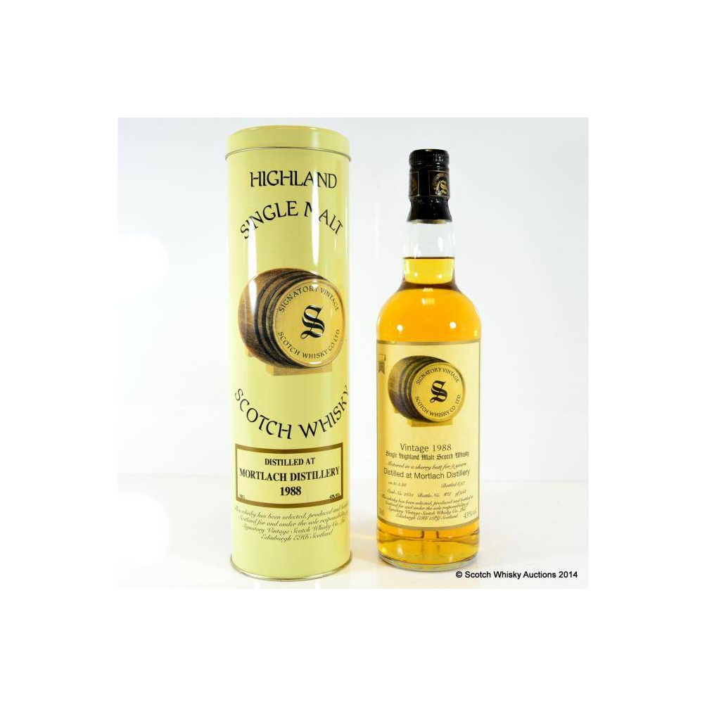 Mortlach Vintage Collection 1988 9 Years Single Malt Whisky 2