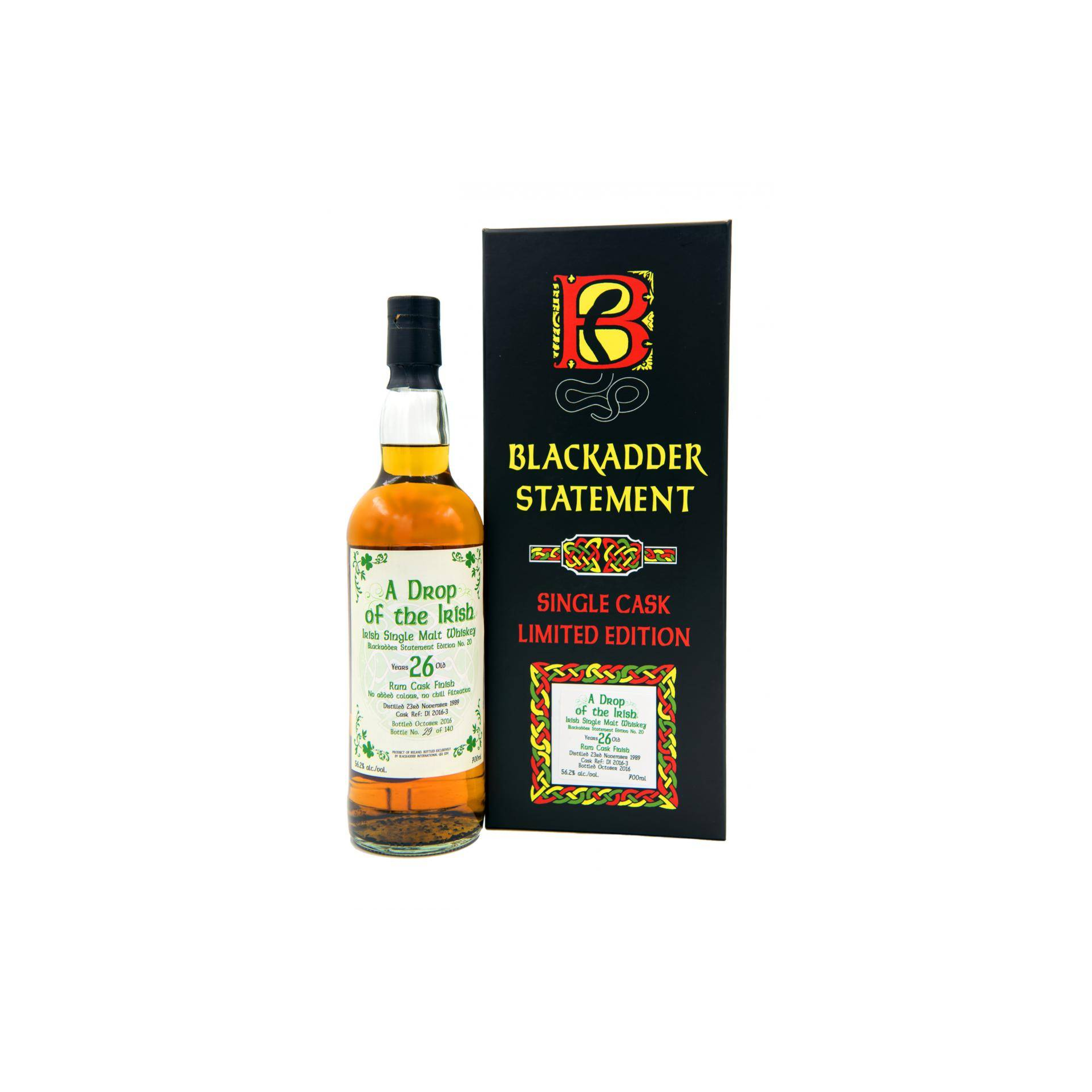 Blackadder 1989 26 Years Single Malt Whisky 3