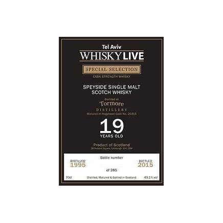 Tormore 1995 19 Years Single Malt Whisky