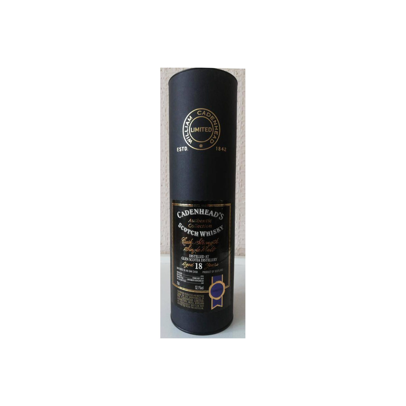 Glen Scotia Authentic Collection 1992 18 Years Single Malt Whisky 2