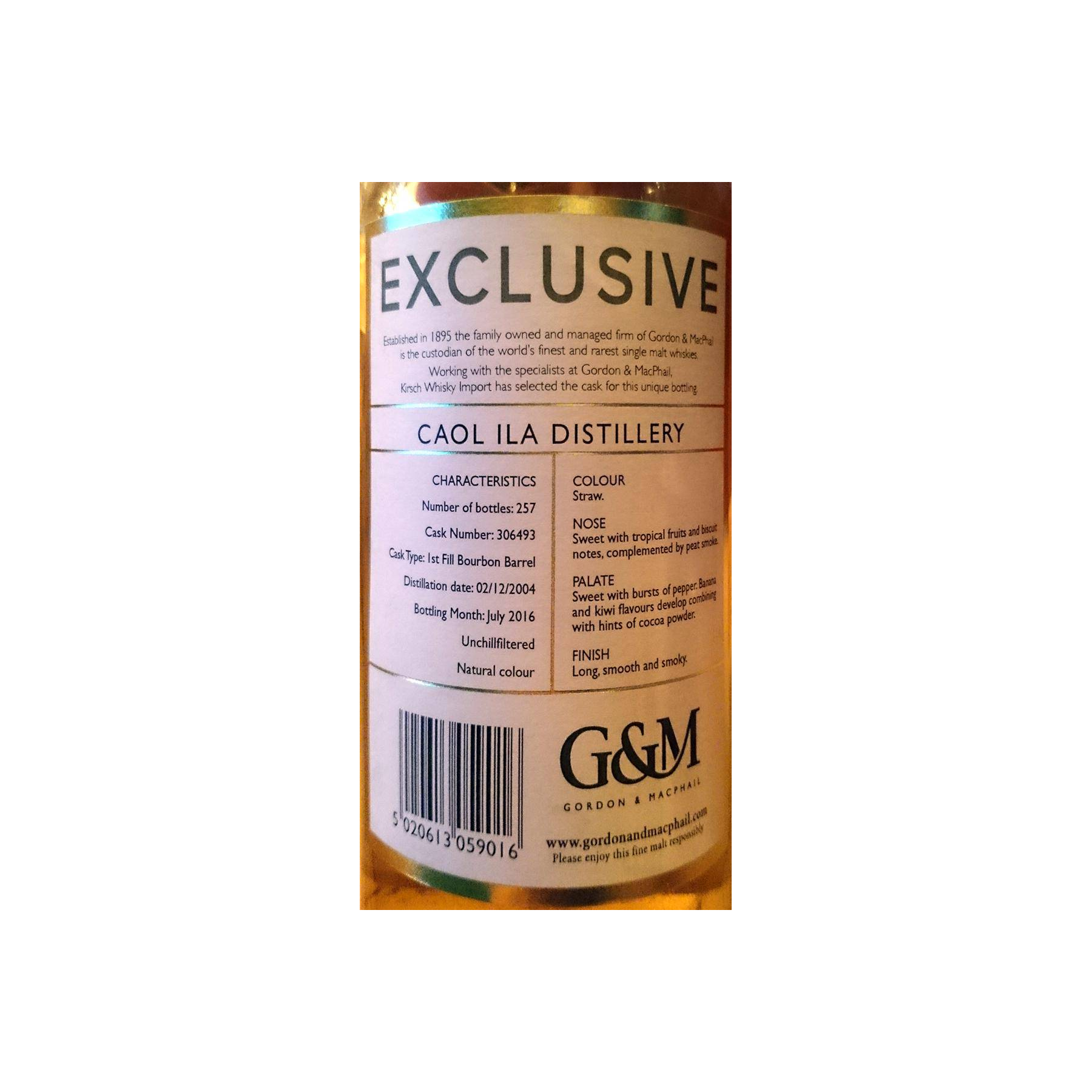 Caol Ila 2004 11 Years Single Malt Whisky