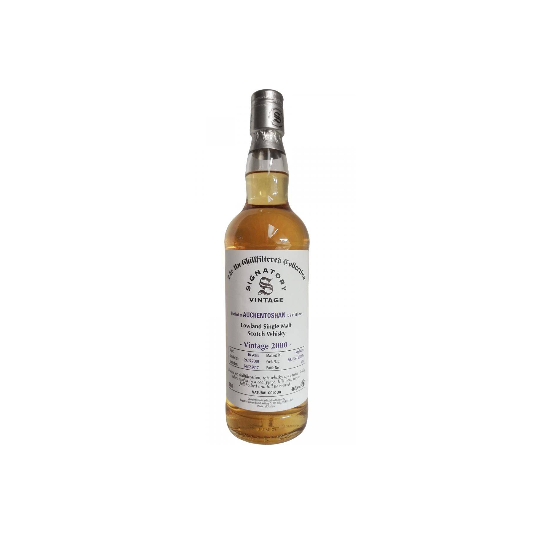 Auchentoshan The Un-Chillfiltered Collection 2000 16 Years Single Malt Whisky