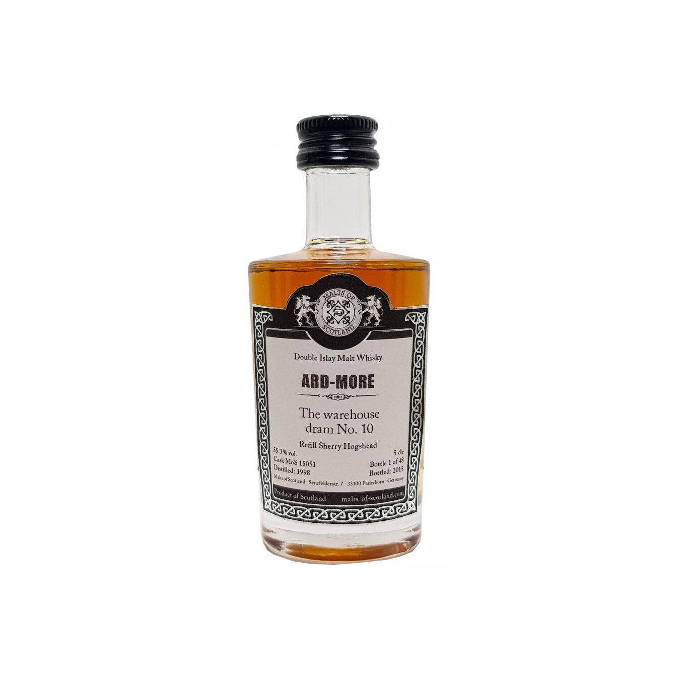 ARD-MORE 1998 Double Islay Malt Whisky MoS 2