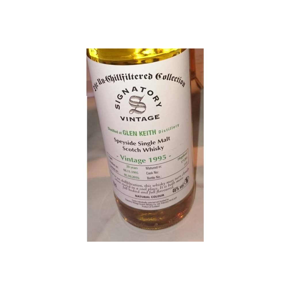 Glen Keith The Un-Chillfiltered Collection 1995 20 Years Single Malt Whisky 2
