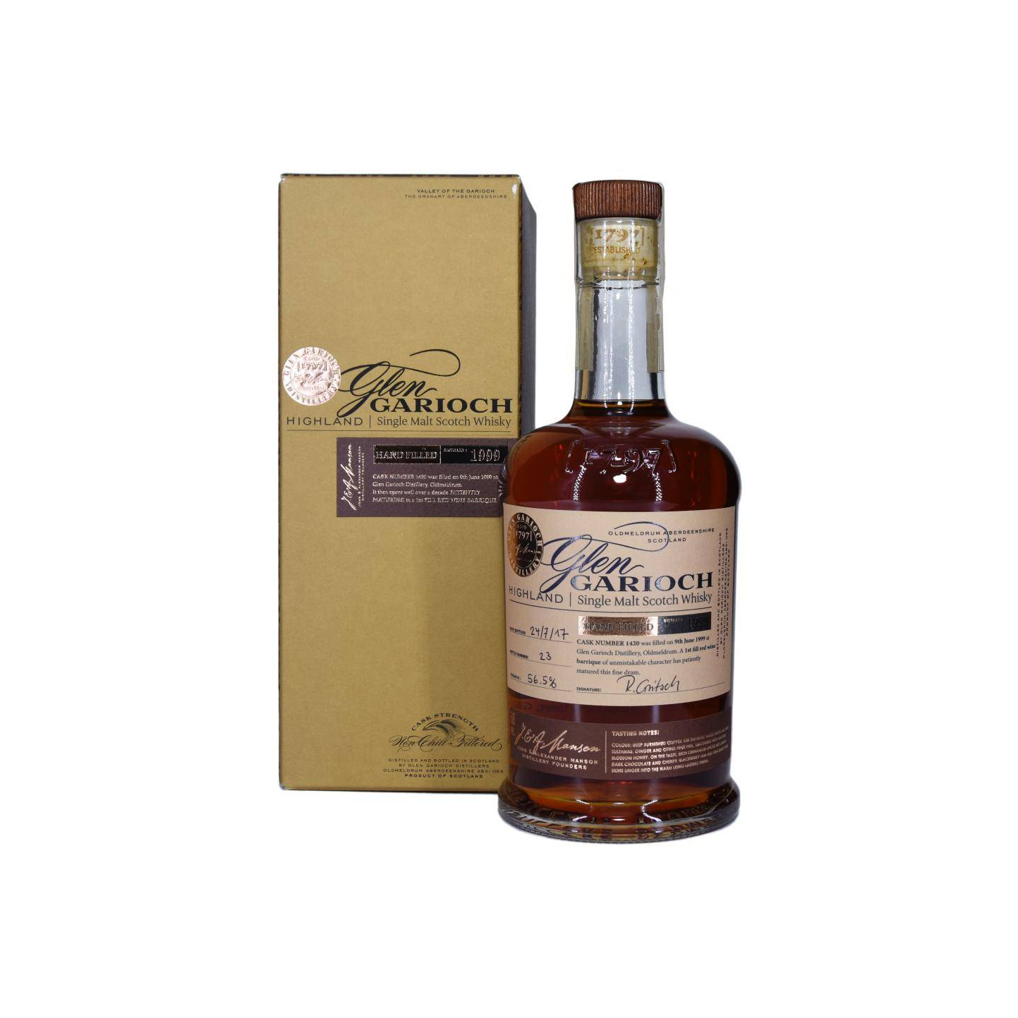 Glen Garioch 1999 18 Years Single Malt Whisky 3