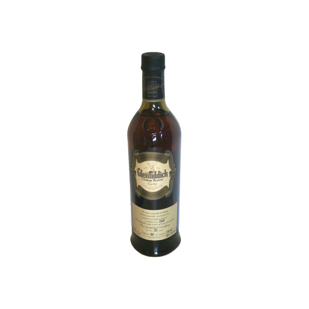 Glenfiddich 1968 30 Years Single Malt Whisky