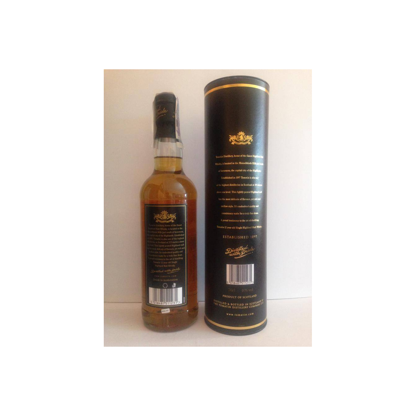 Tomatin 12 Years Single Malt Whisky 3