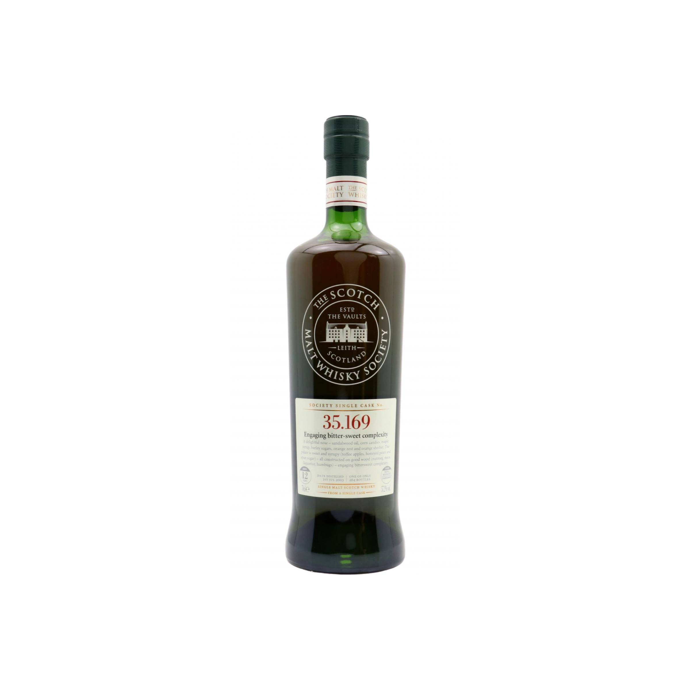 The Scotch Malt Whisky Society 2003 12 Years Single Malt Whisky