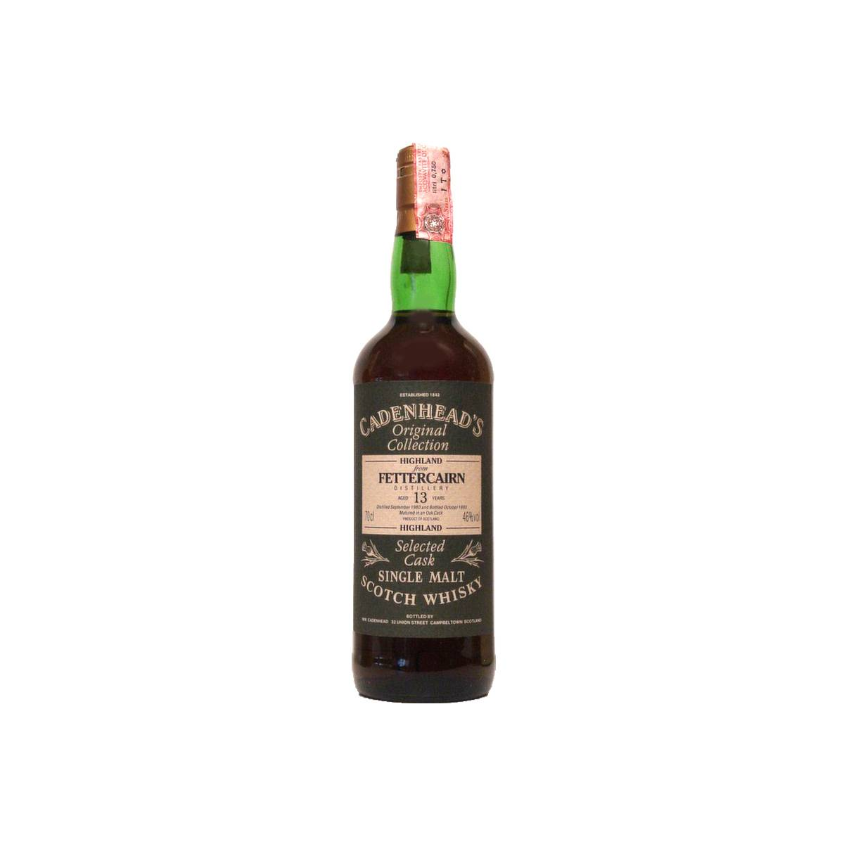 Fettercairn 1980 13 Years Single Malt Whisky