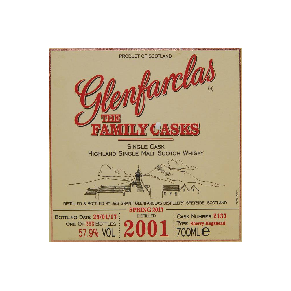 Glenfarclas 2001 15 Years Single Malt Whisky 2