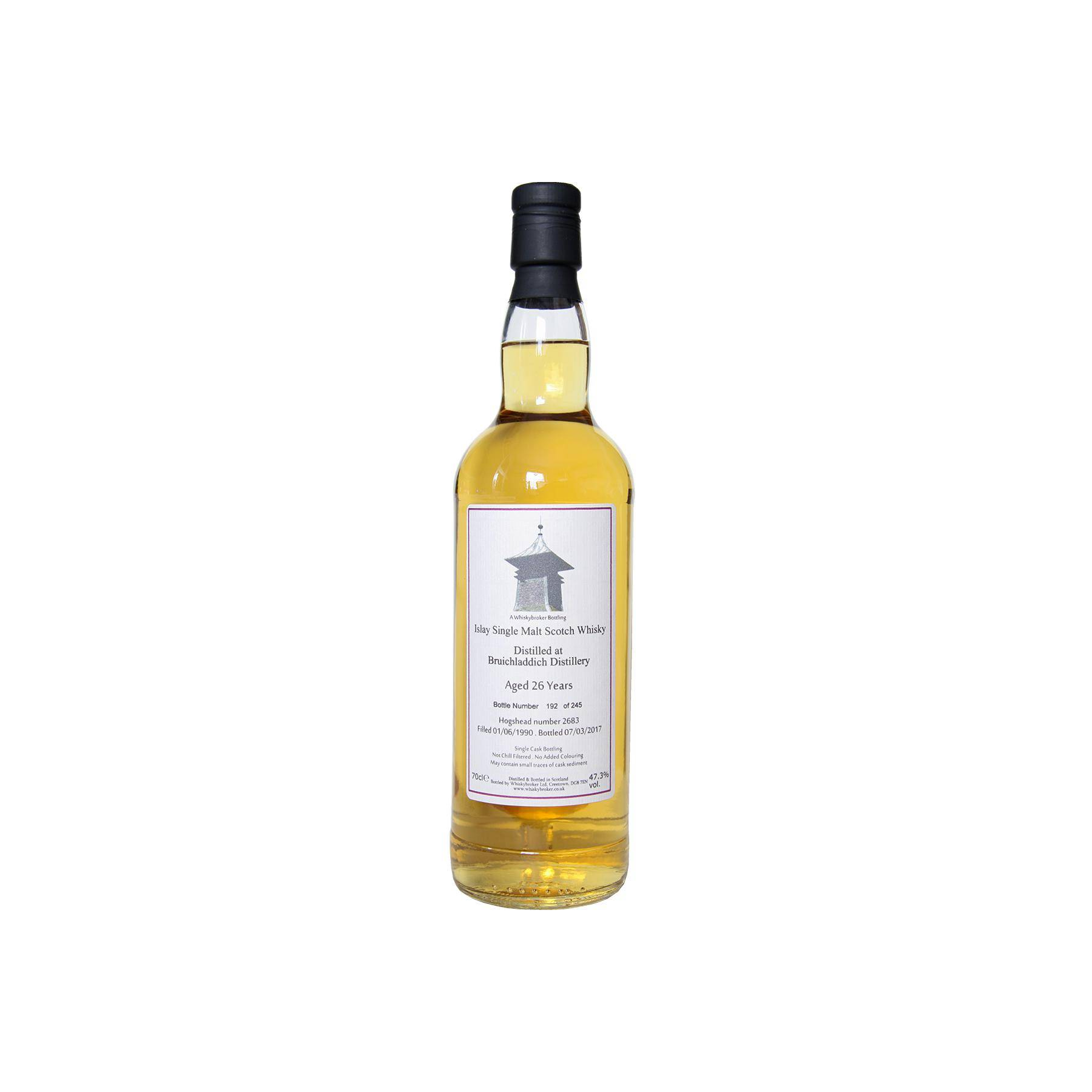 Bruichladdich 1990 26 Years Single Malt Whisky