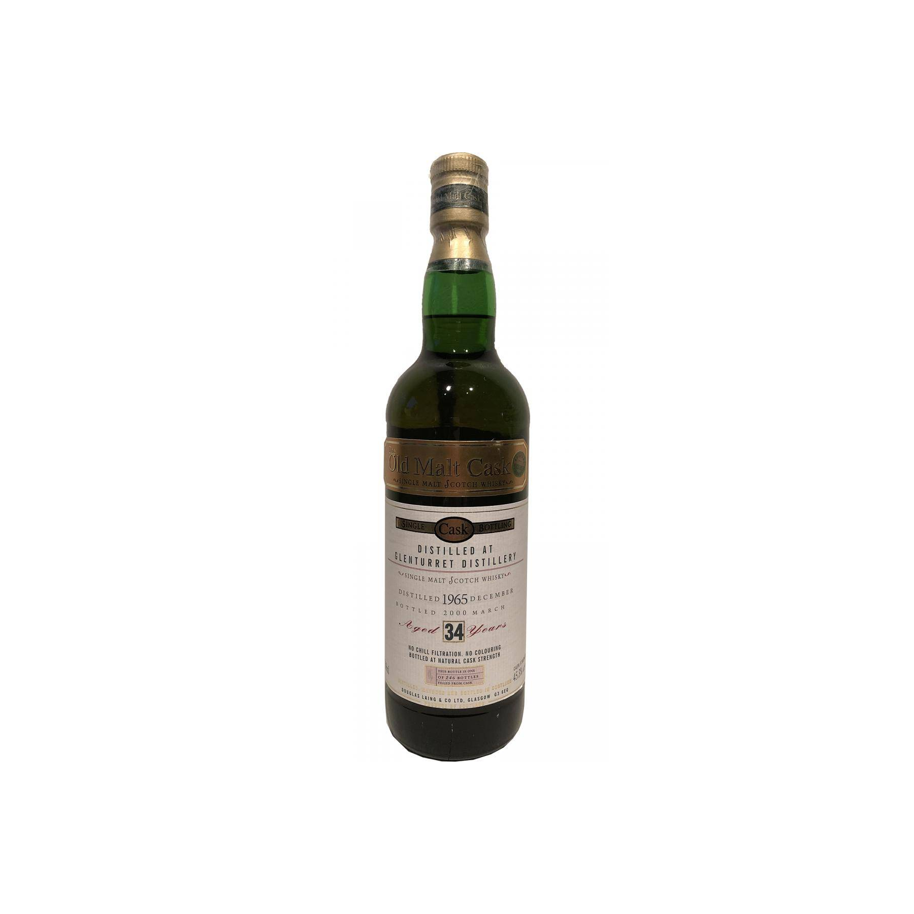 The Glenturret Old Malt Cask 1965 34 Years Single Malt Whisky
