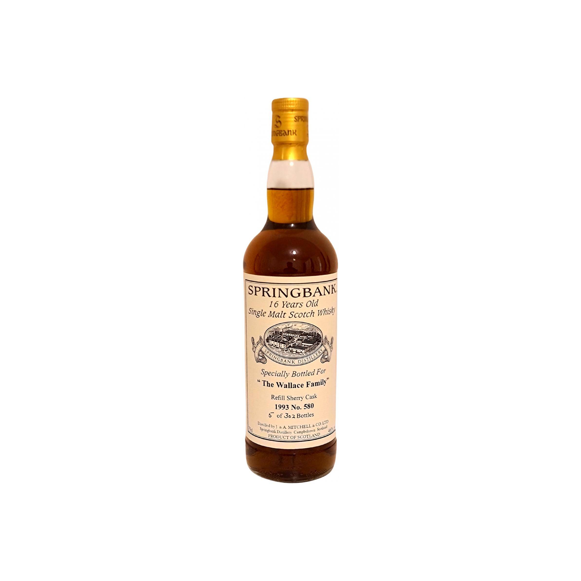 Springbank Private Bottling 1993 16 Years Single Malt Whisky
