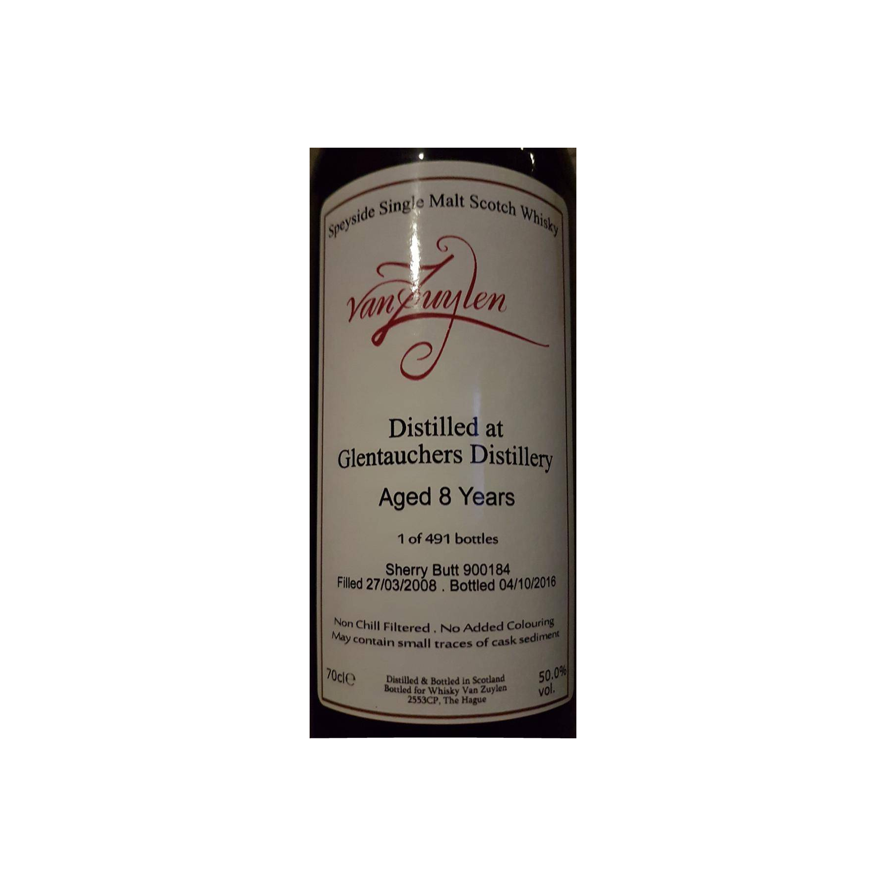 Glentauchers 2008 8 Years Single Malt Whisky 3