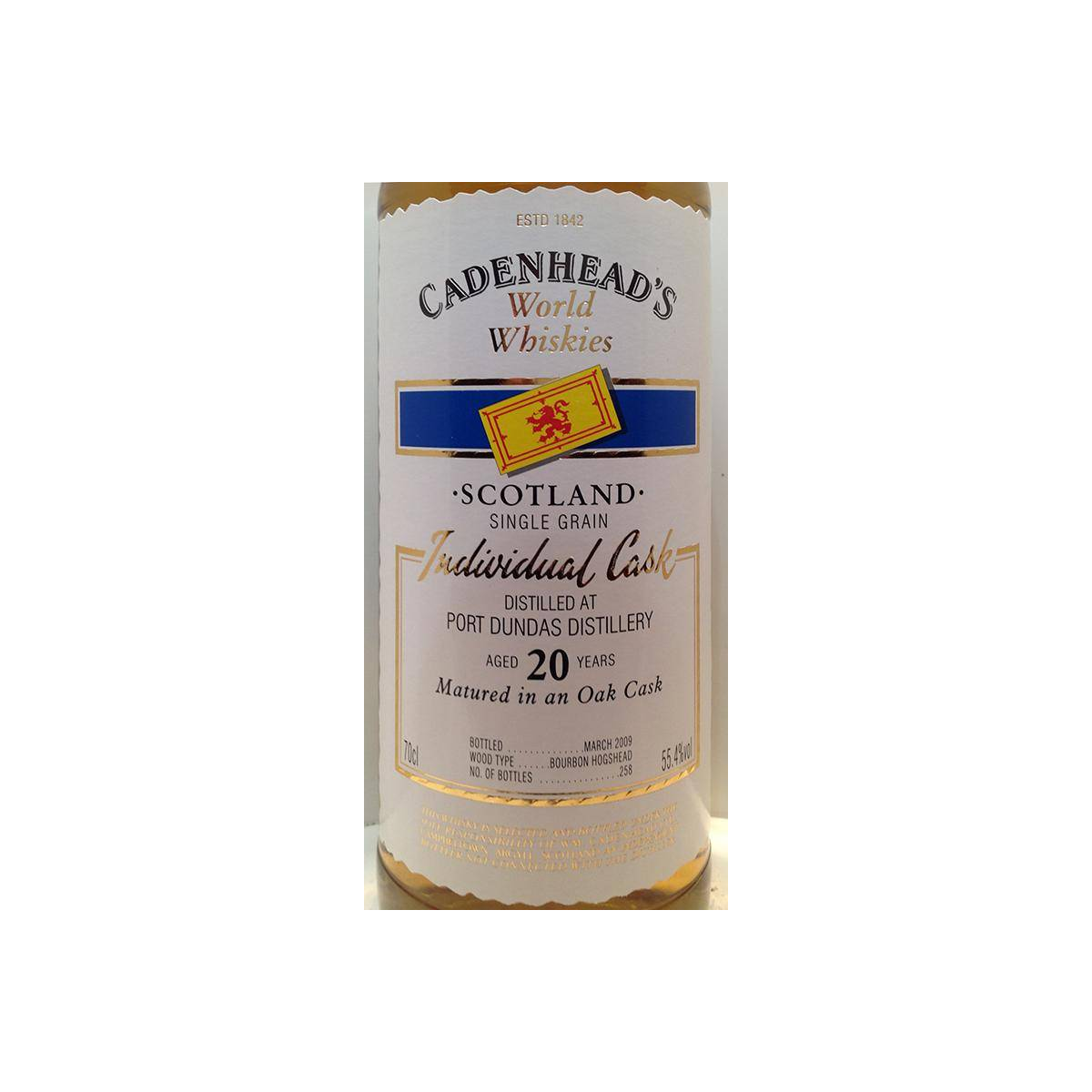 Port Dundas 20 Years Single Grain Whisky 3