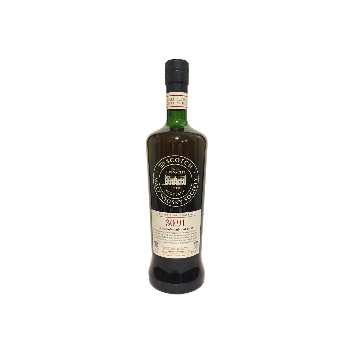 The Scotch Malt Whisky Society 1997 18 Years Single Malt Whisky