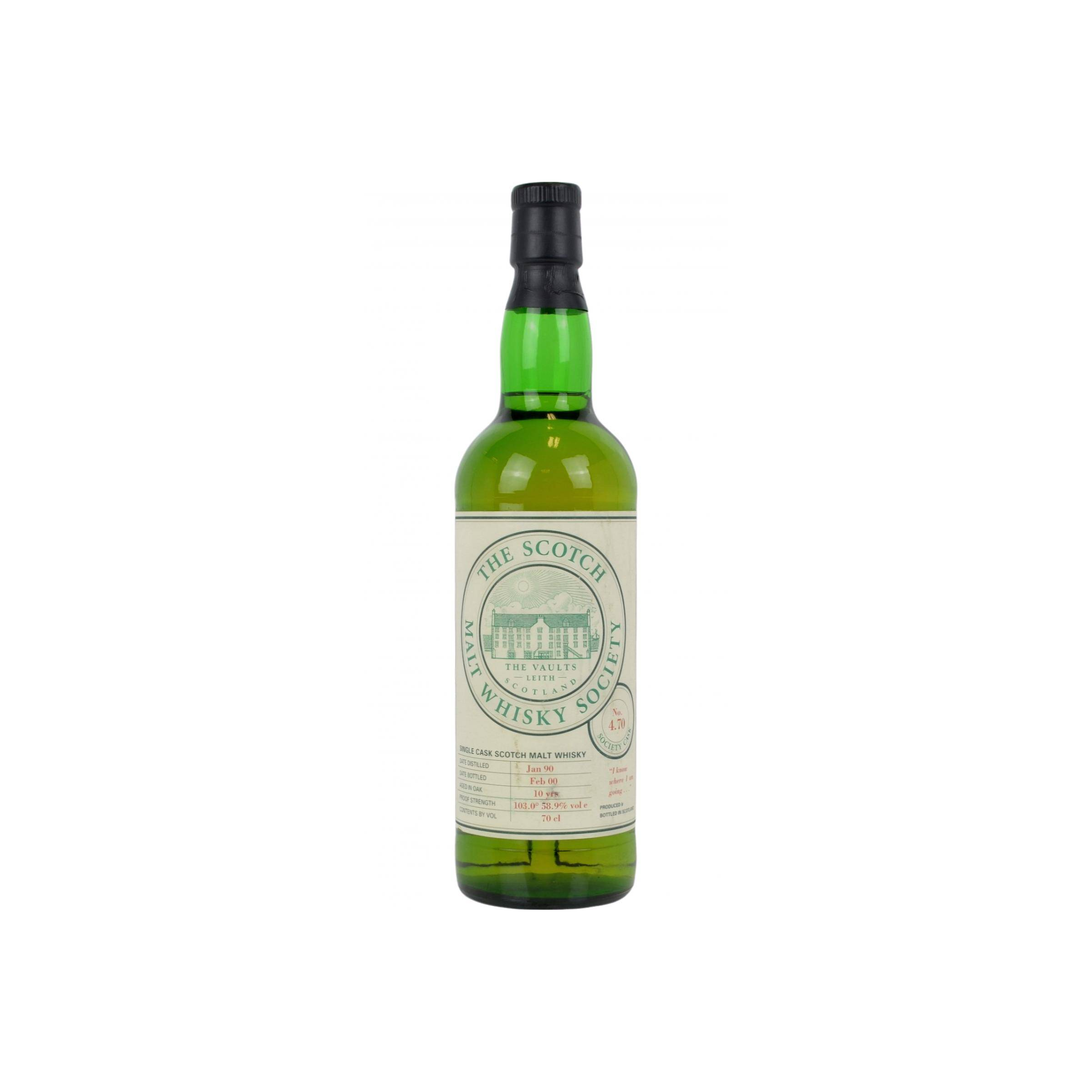 The Scotch Malt Whisky Society 1990 10 Years Single Malt Whisky