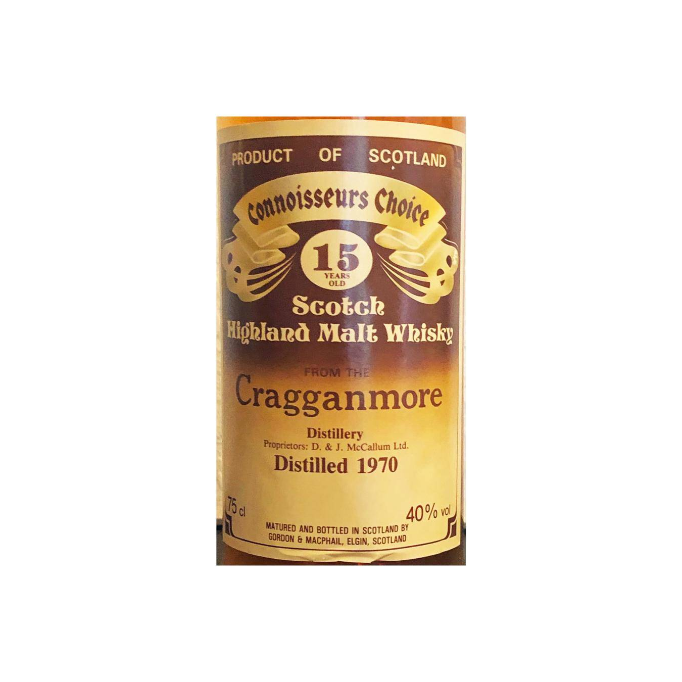 Cragganmore Connoisseurs Choice 1970 15 Years Single Malt Whisky 2