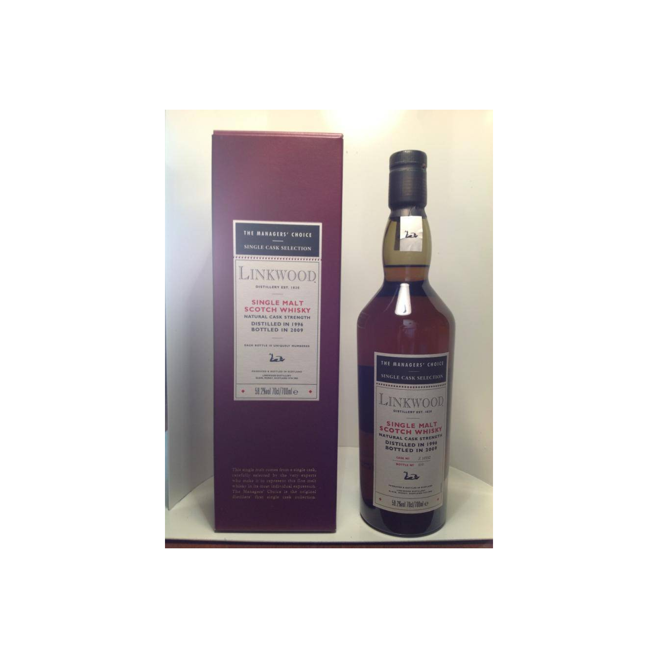 Linkwood 1996 12 Years Single Malt Whisky 2