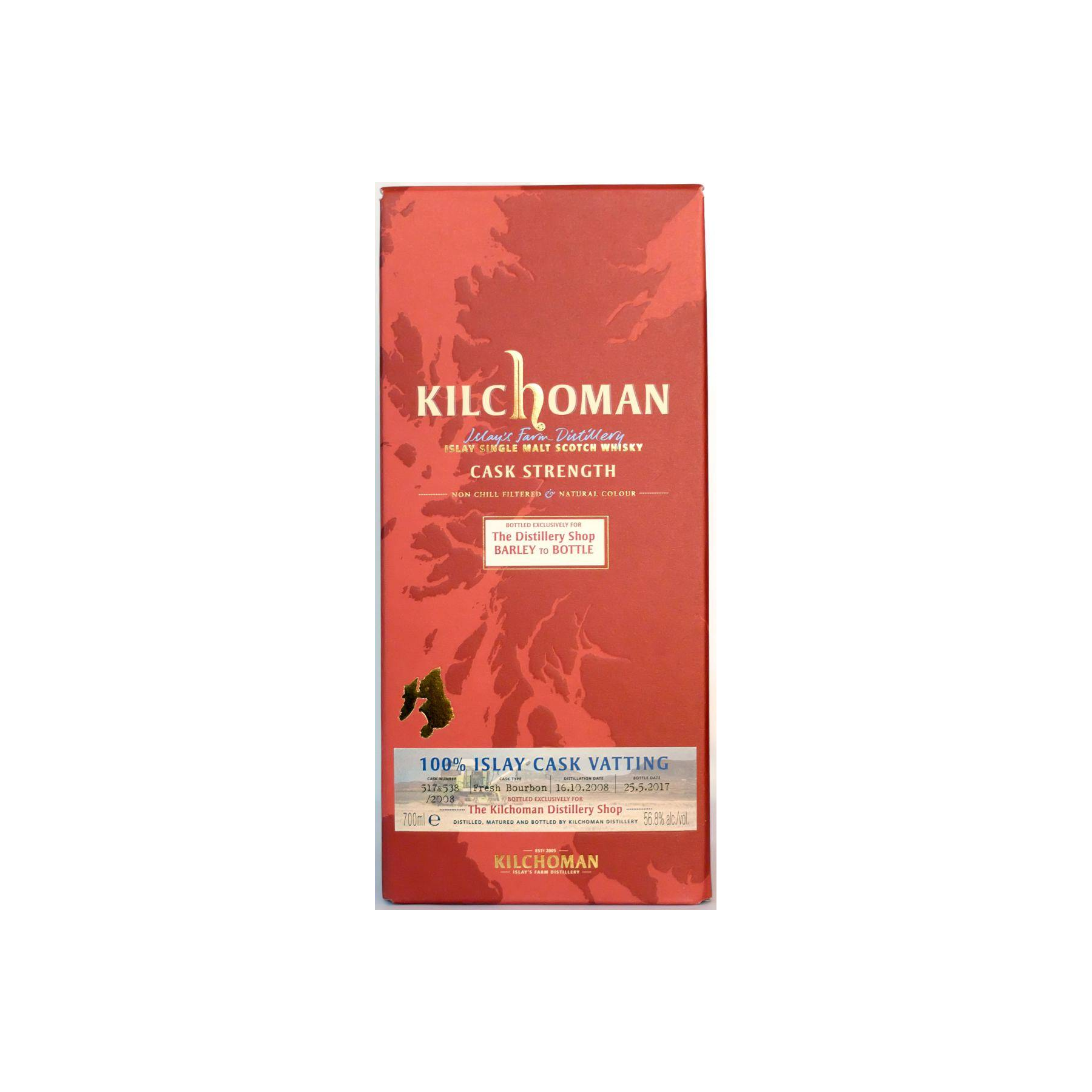 Kilchoman 2008 8 Years Single Malt Whisky 3