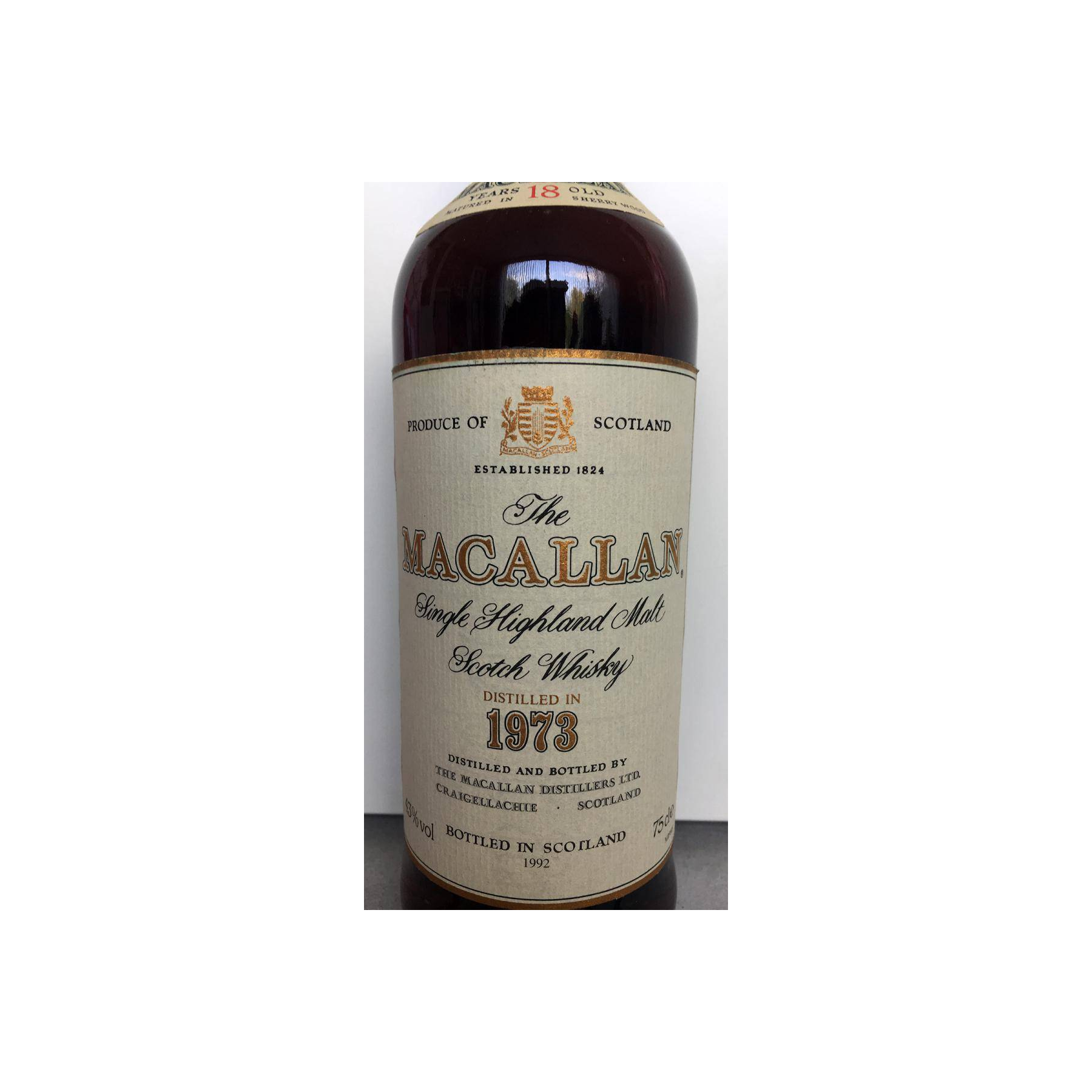 The Macallan 1973 18 Years Single Malt Whisky 2