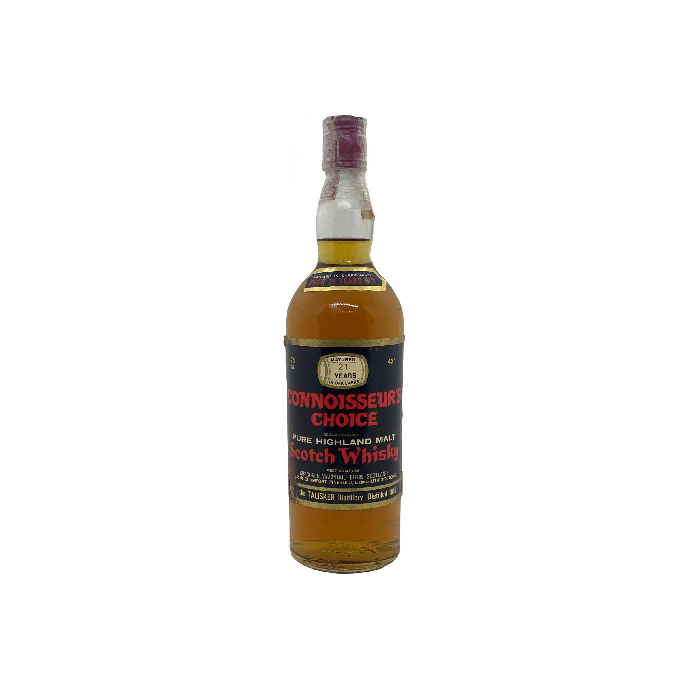 Talisker 1951 21 Years Single Malt Whisky