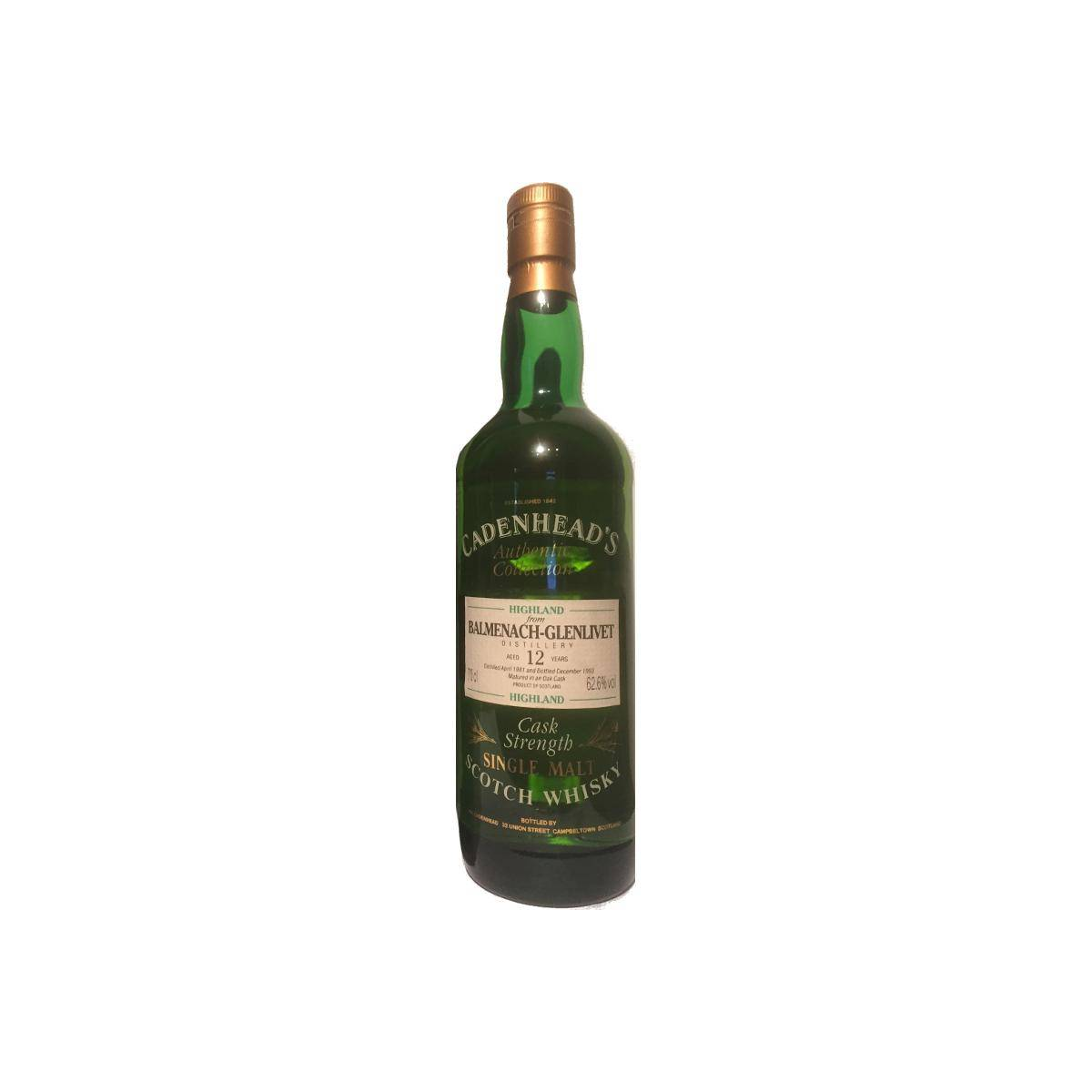 Balmenach Authentic Collection 1981 12 Years Single Malt Whisky