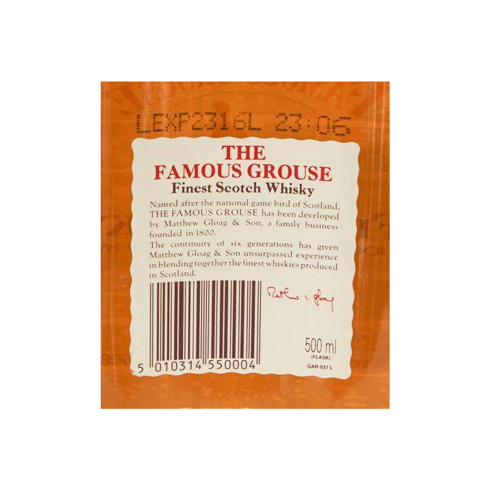The Famous Grouse Finest Scotch Whisky 2