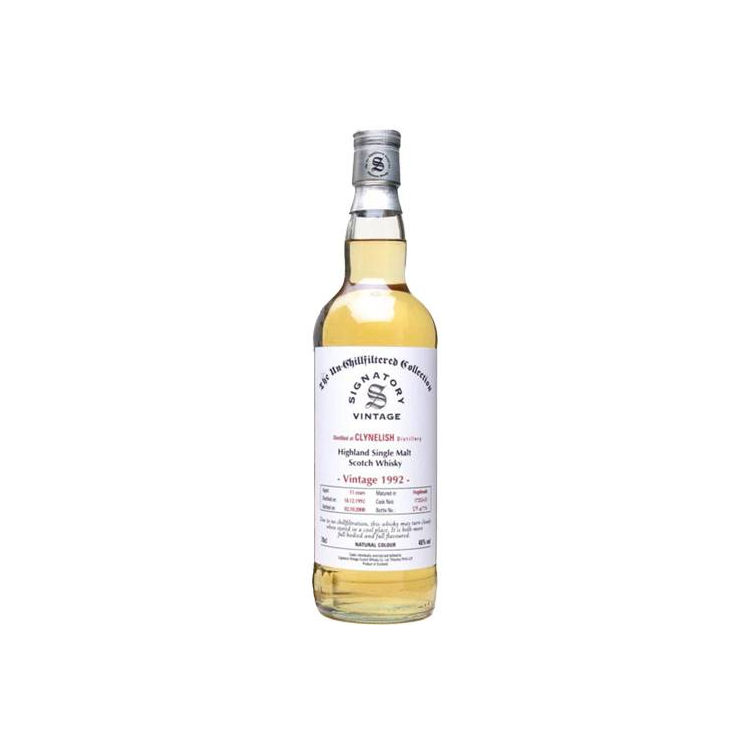 Clynelish The Un-Chillfiltered Collection 1992 15 Years Single Malt Whisky